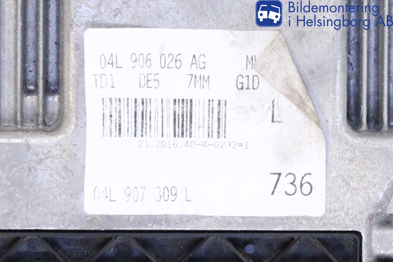 Audi A4/S4 B9 16-19 Styrenhet Inspump Diesel