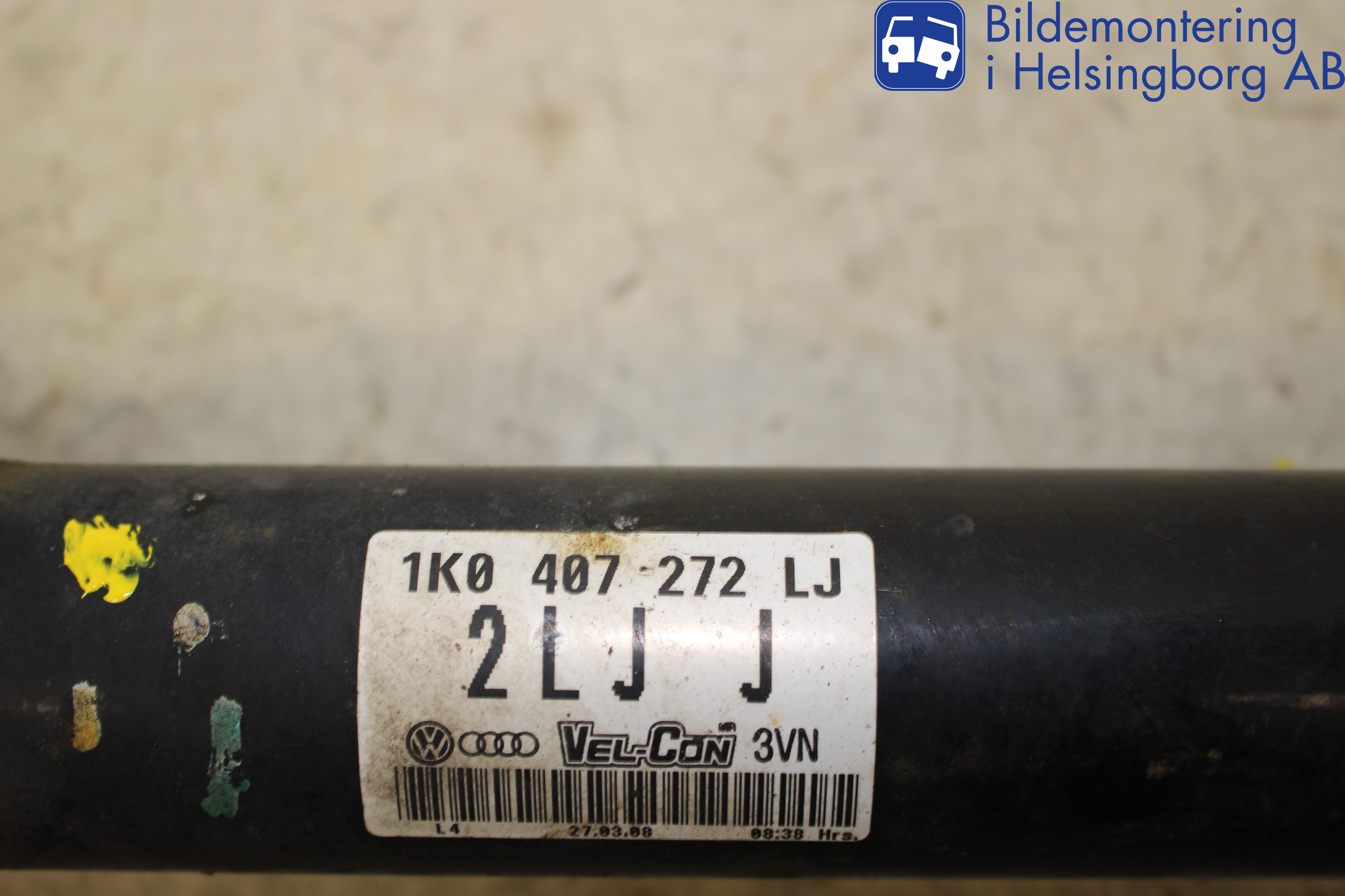 Volkswagen VW GOLF V 04-09 Drivaxel Fram Höger