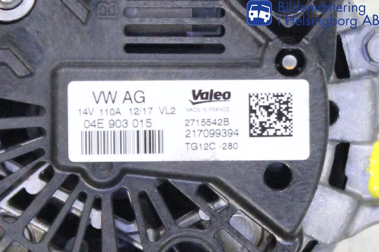 Skoda FABIA 15-21 Generator