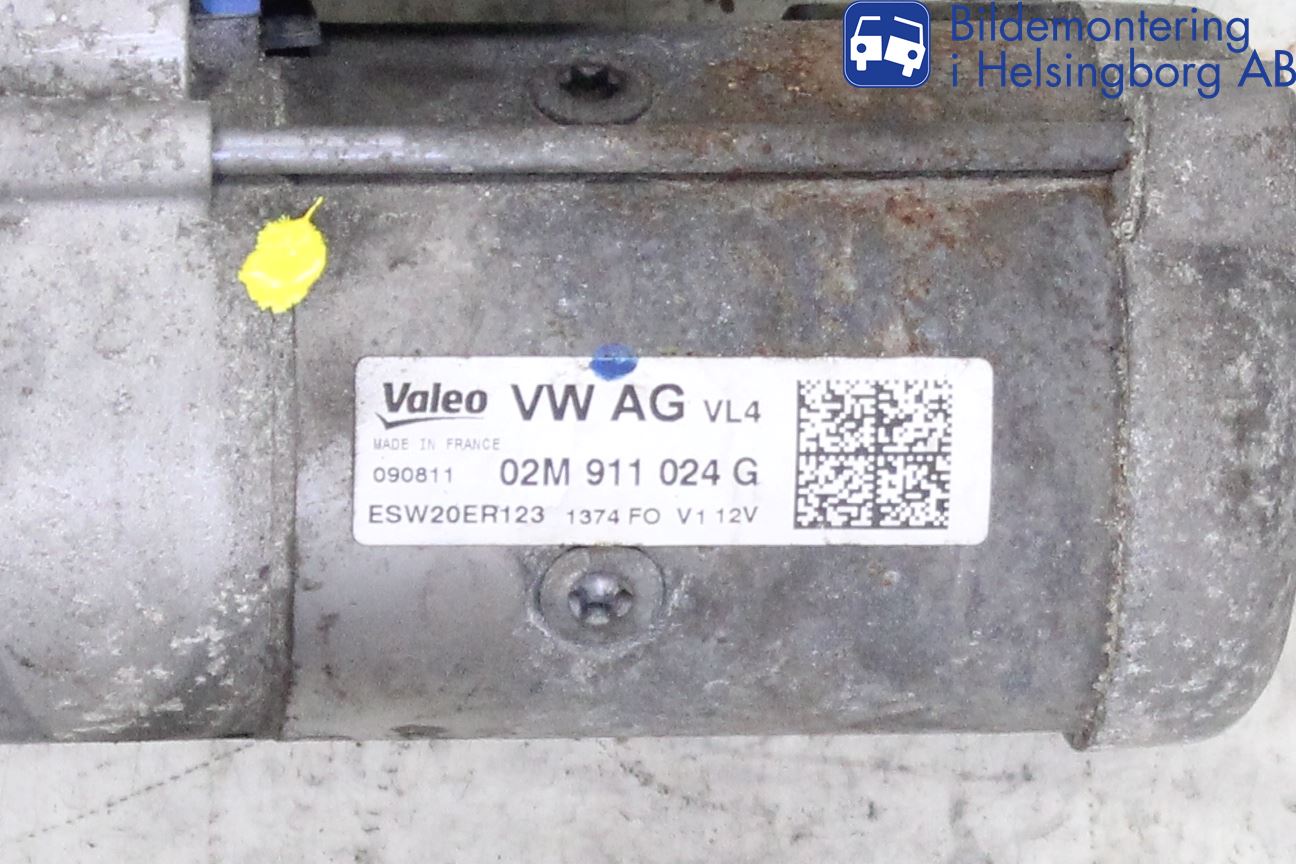 Volkswagen VW PASSAT 11-14 Startmotor Diesel