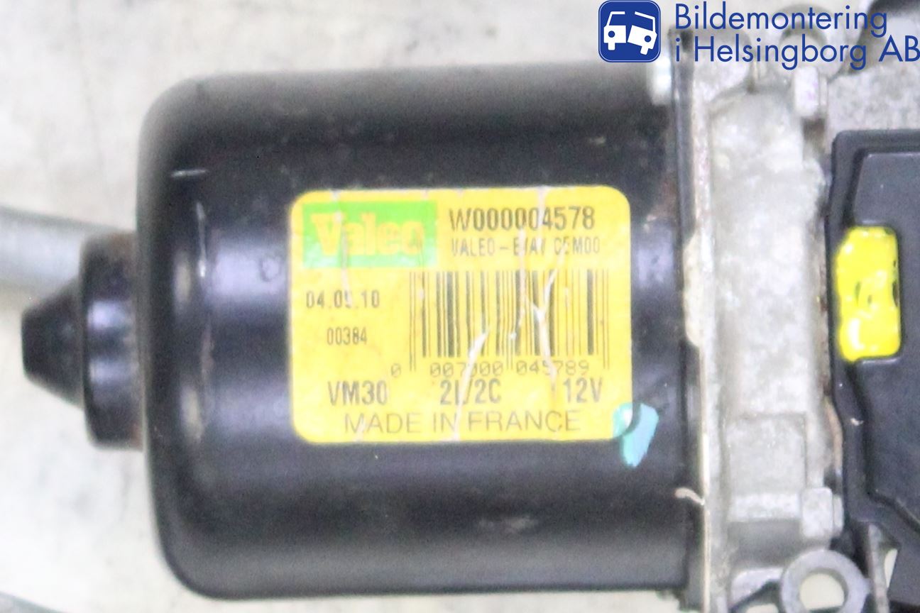 Citroen C3 10-17 Torkarmekanism Vindruta