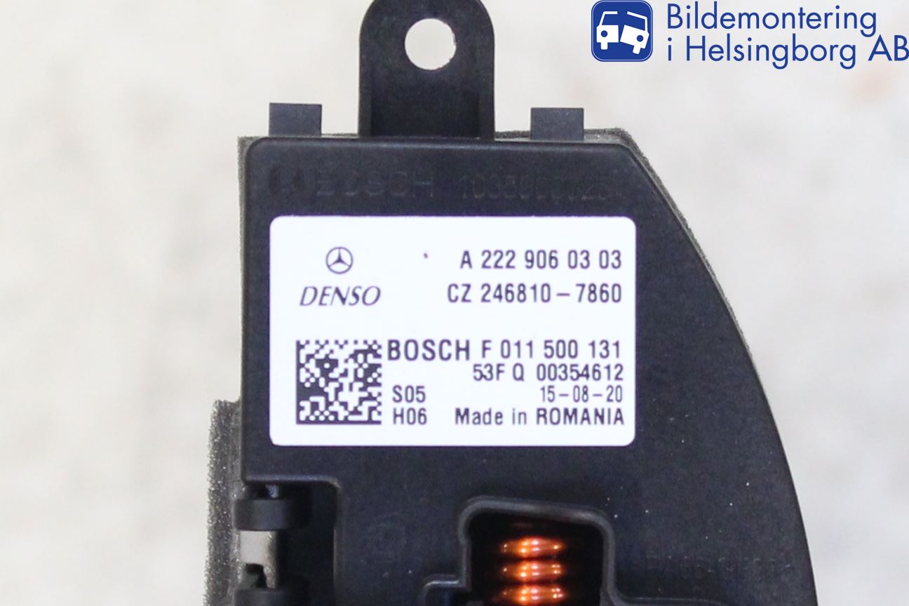 Mercedes-Benz MB GLA-KLASS (X156) 13-20 Värmefläktsmotstånd