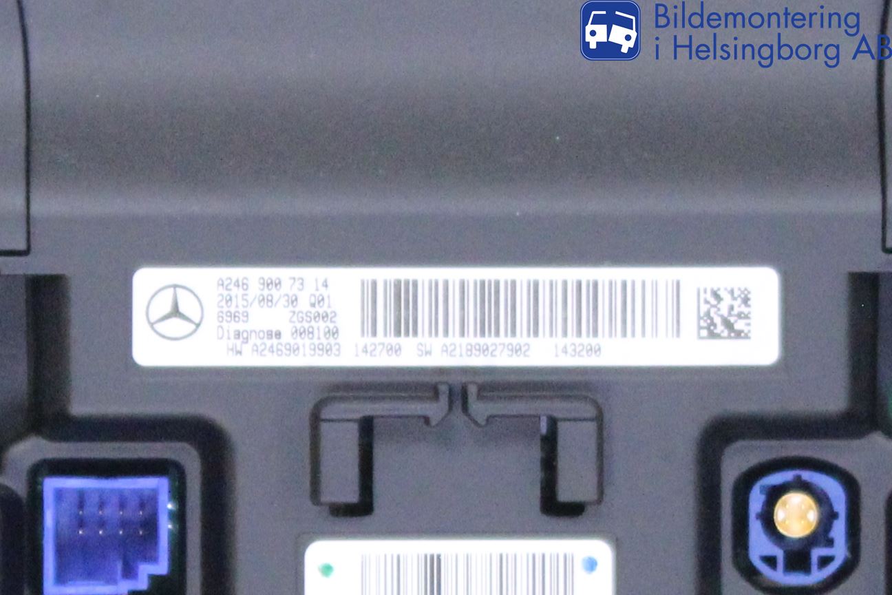 Mercedes-Benz MB GLA-KLASS (X156) 13-20 Kontrolldisplay