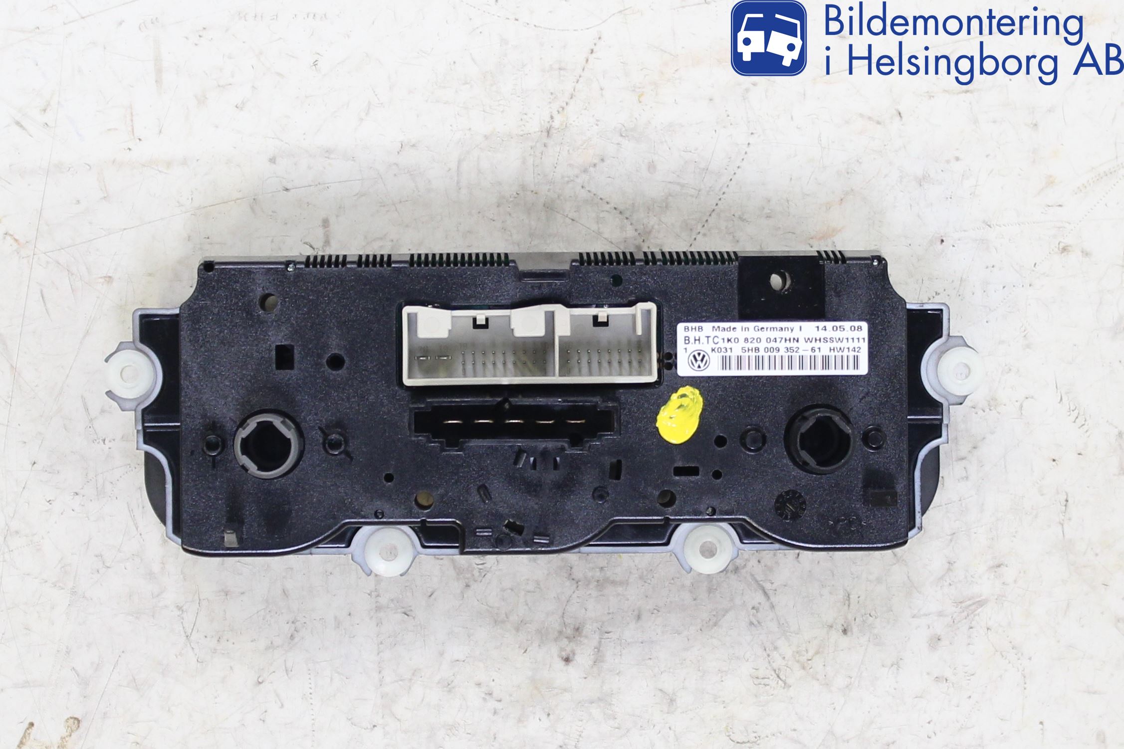 Volkswagen VW GOLF V 04-09 Värmereglage