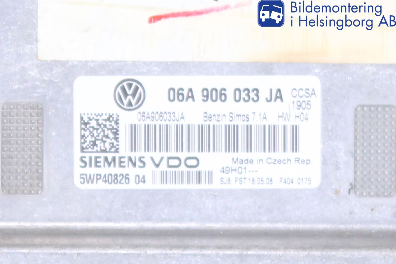 Volkswagen VW GOLF V 04-09 Styrenhet Insprut Bensin