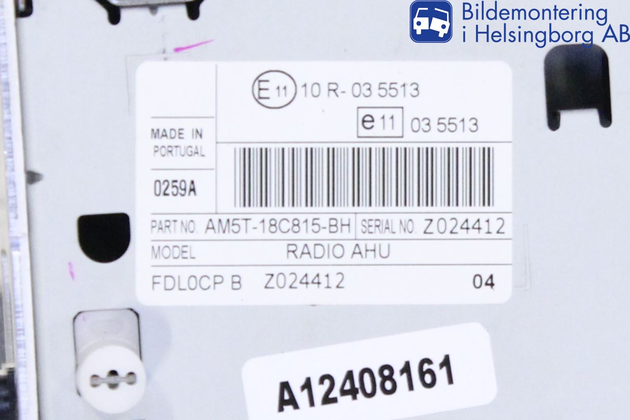 Ford C-MAX II  11-14 Cd Radio - Multimediapanel