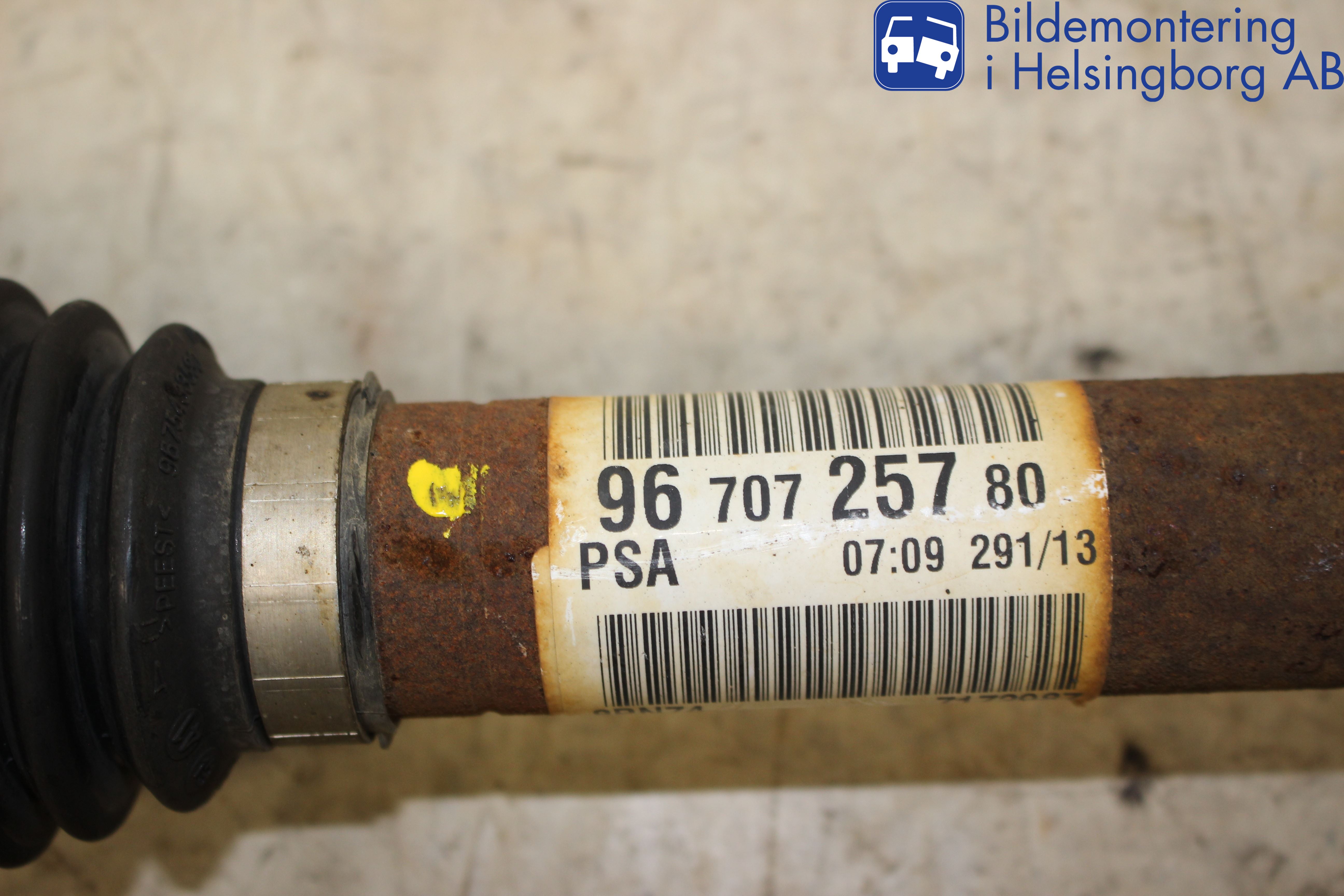 Peugeot 308 14-21 Drivaxel Fram Vänster