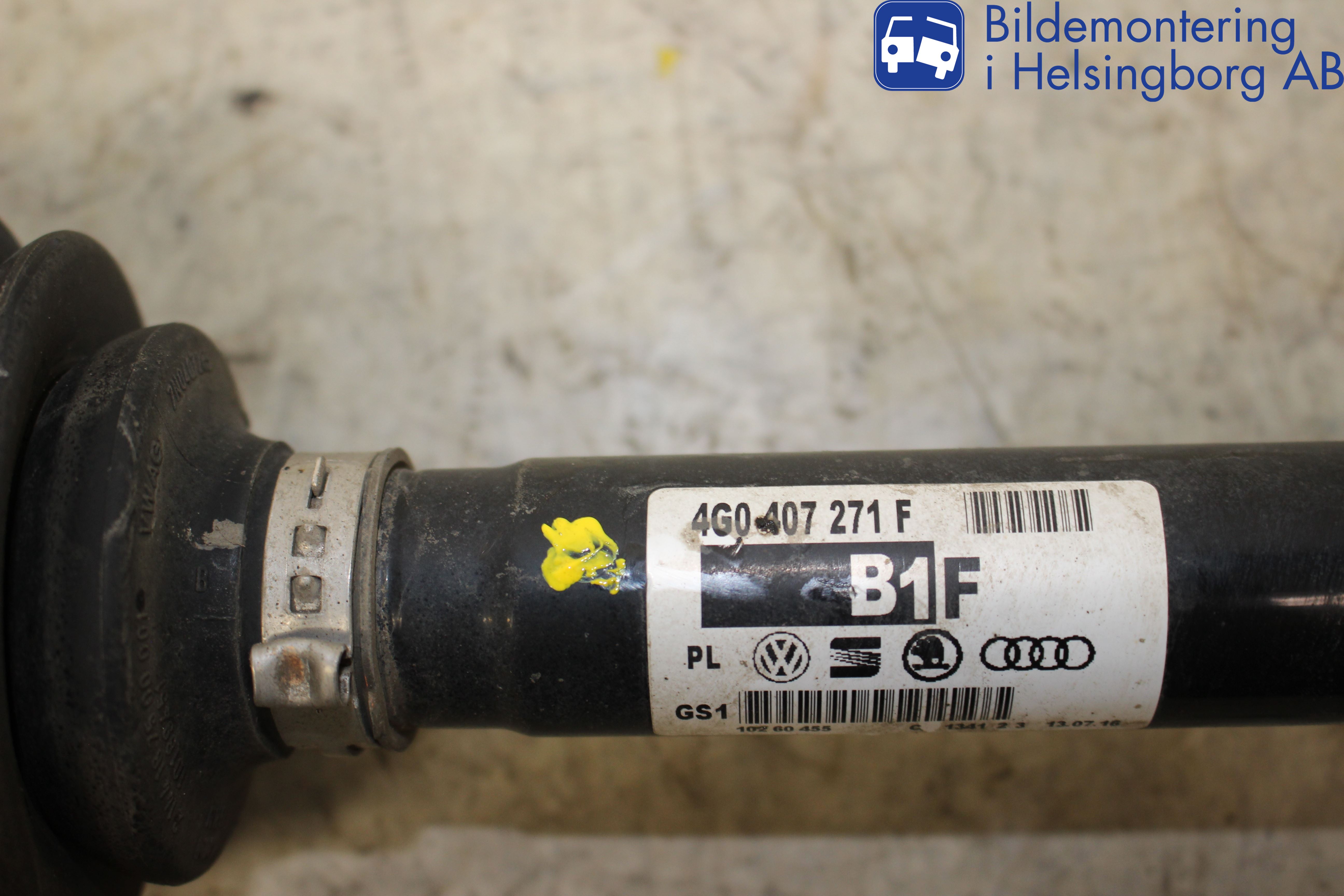 Audi Q5 09-16 Drivaxel Fram Höger