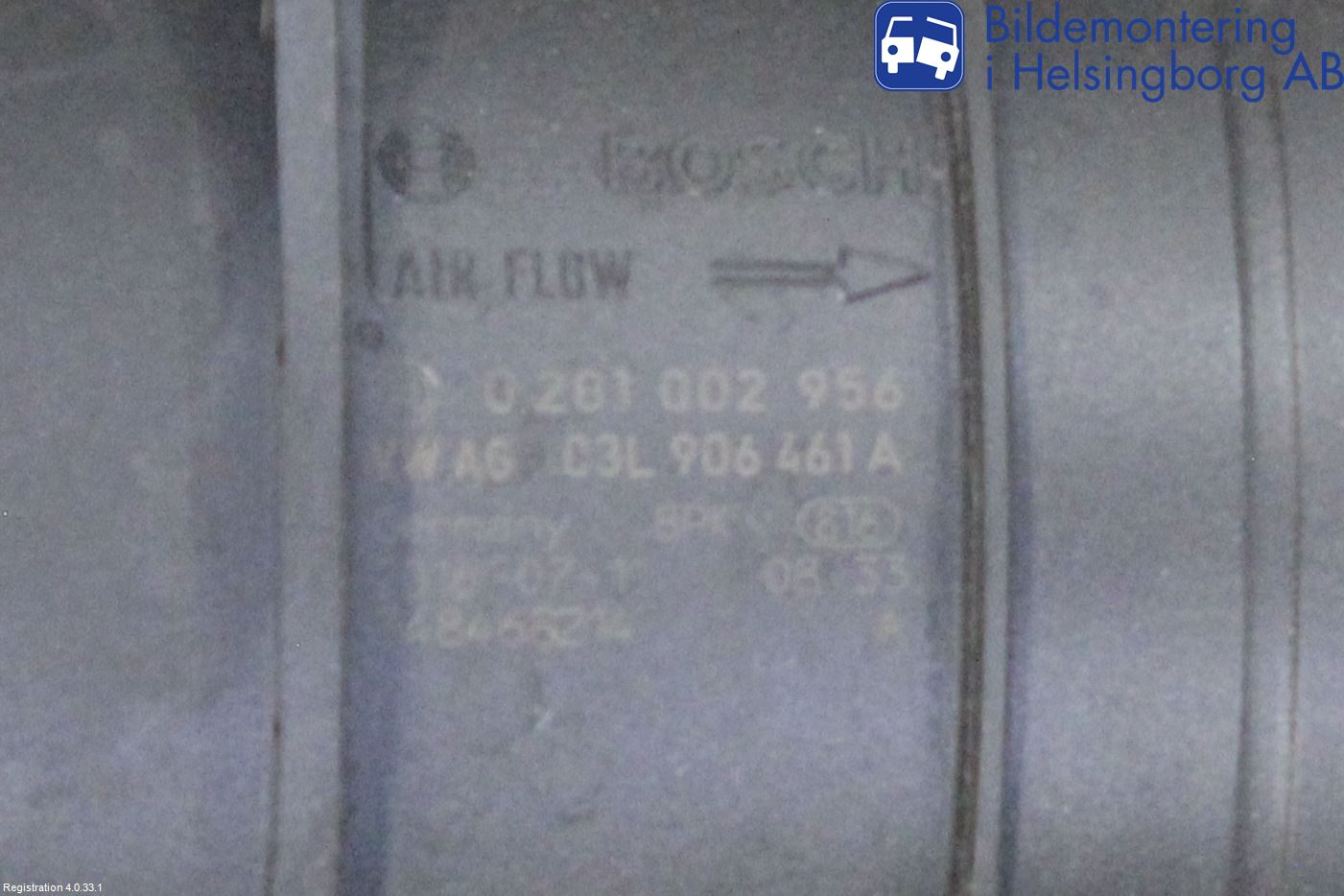 Audi Q5 09-16 Injluftmassamätare