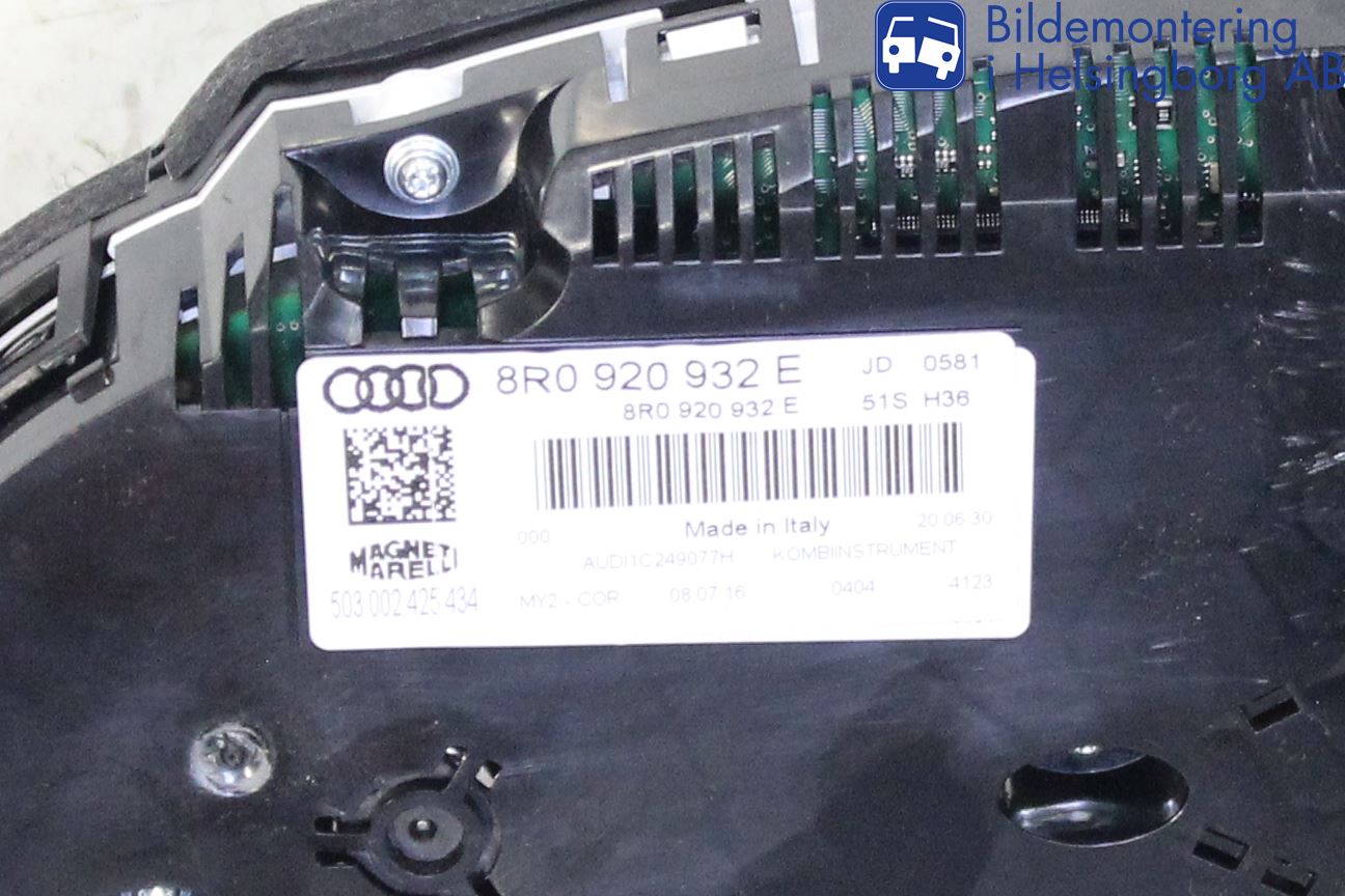 Audi Q5 09-16 Instrument Komb