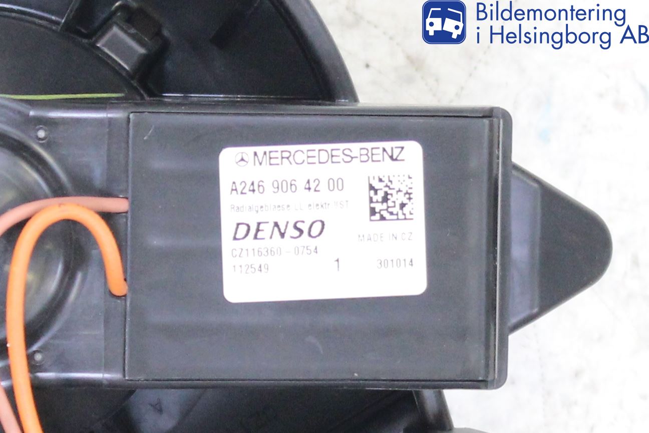 Mercedes-Benz MB CLA-KLASS (C117/X117) 13-19 Värmefläkt