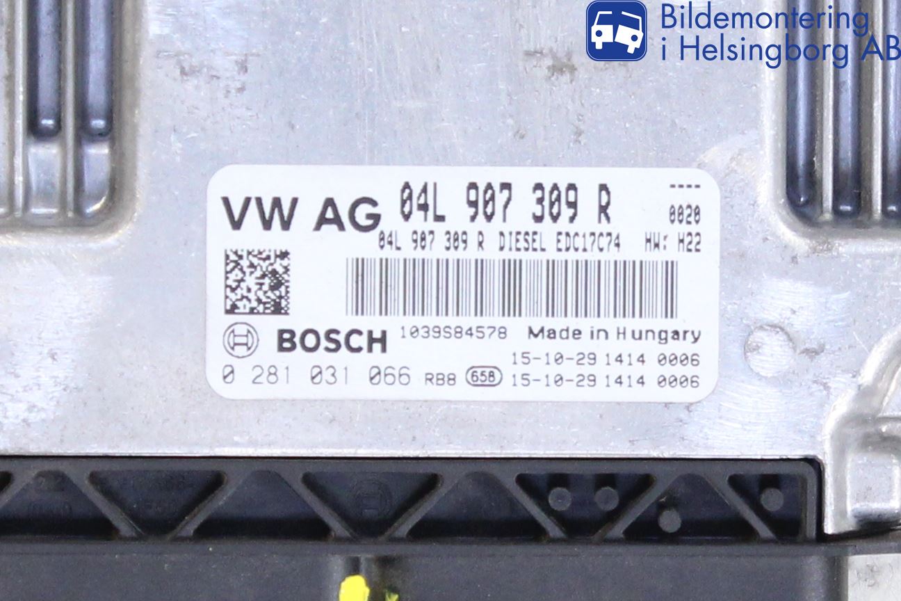 Volkswagen VW PASSAT 15-19 Styrenhet Inspump Diesel
