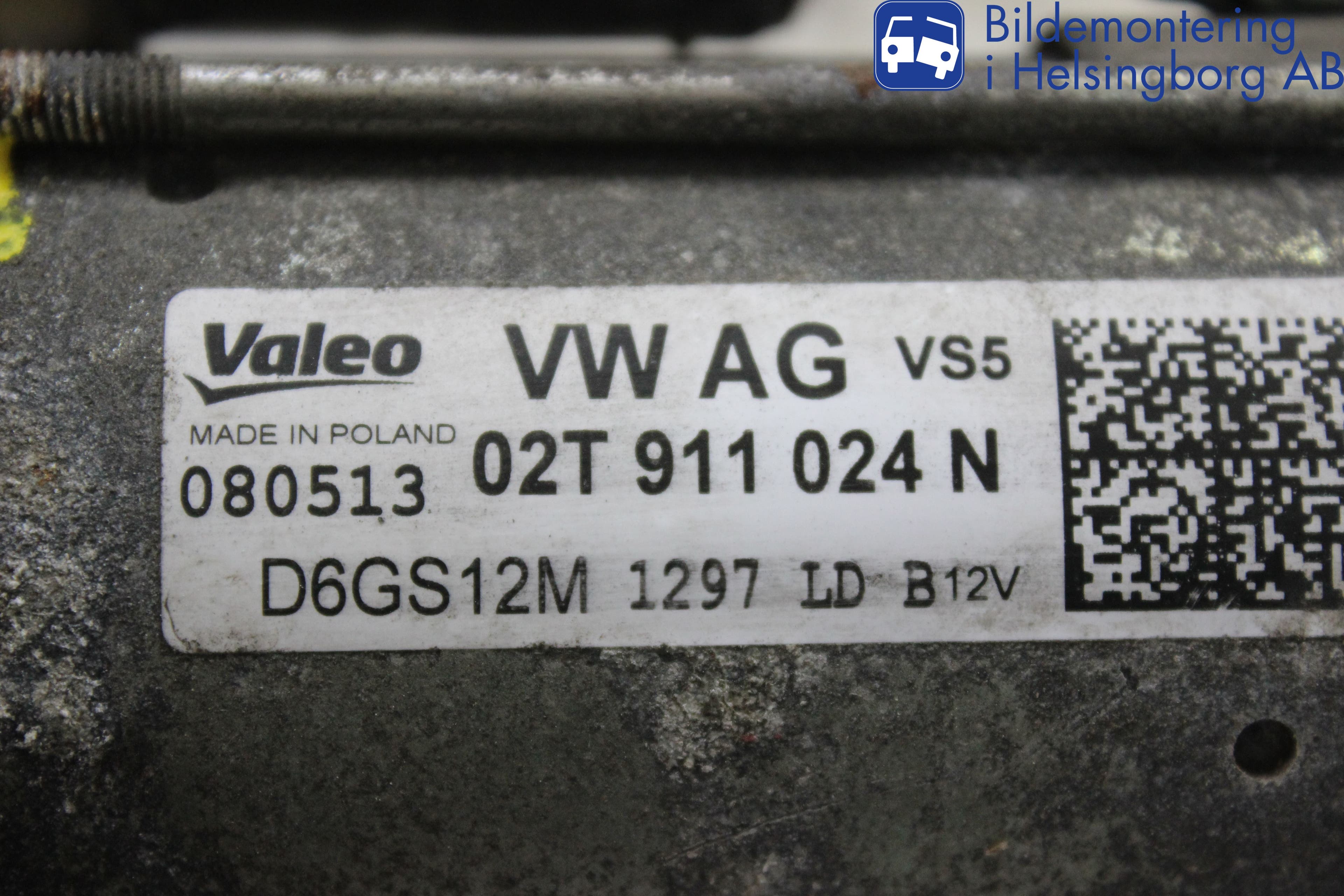 Seat IBIZA IV 08-16 Startmotor