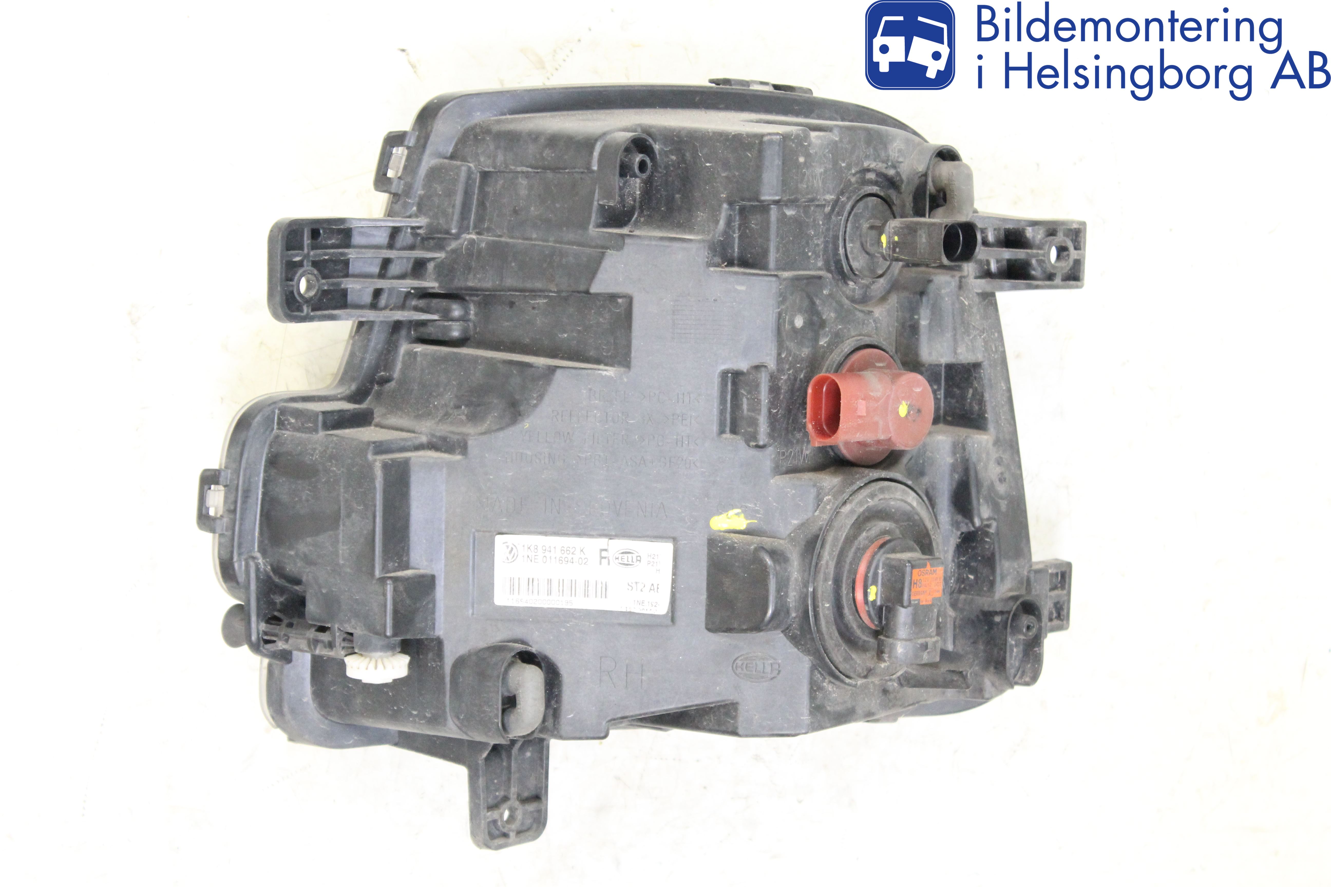Volkswagen VW SCIROCCO 09-17 Dimljus-Varselljus Fram