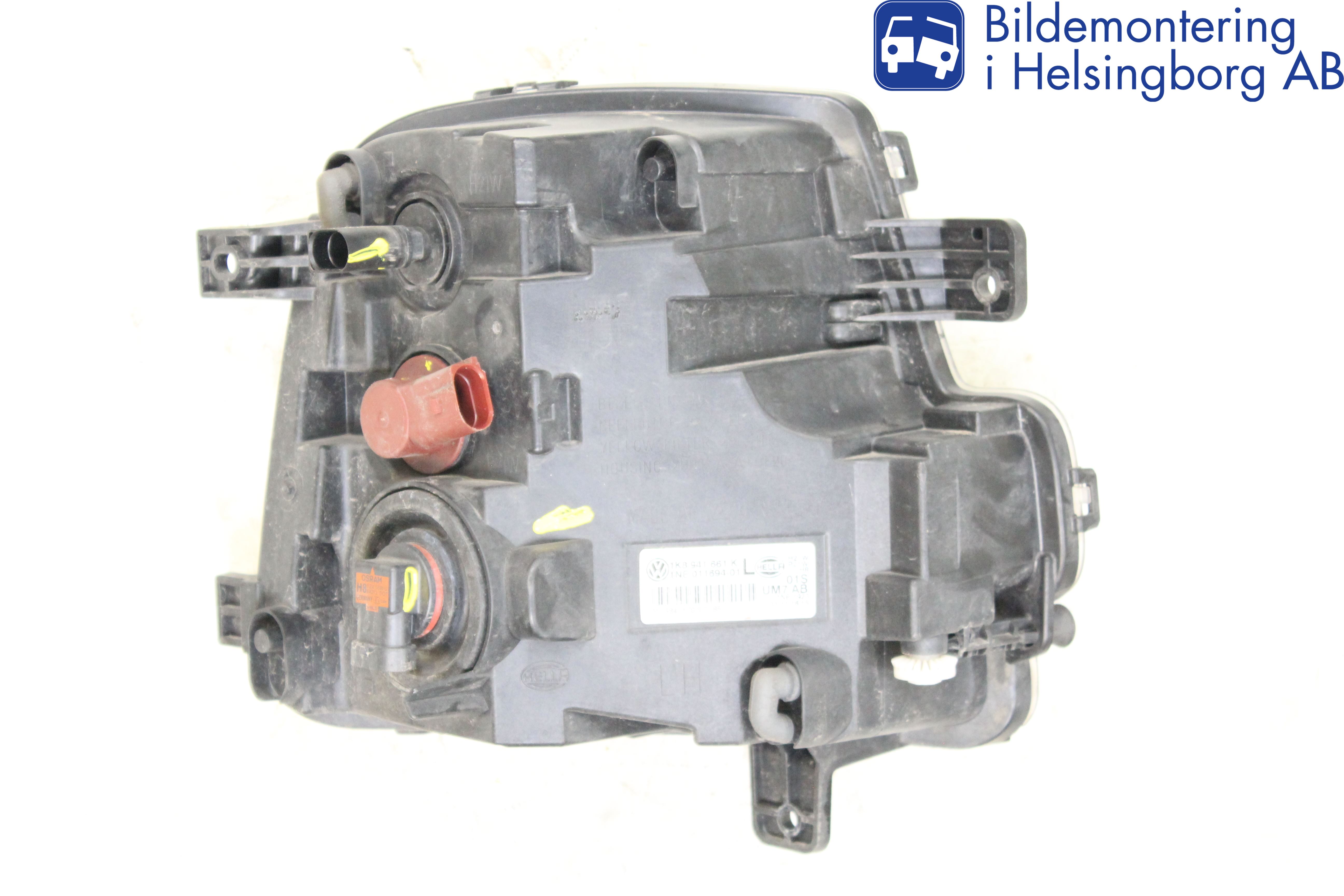 Volkswagen VW SCIROCCO 09-17 Dimljus-Varselljus Fram