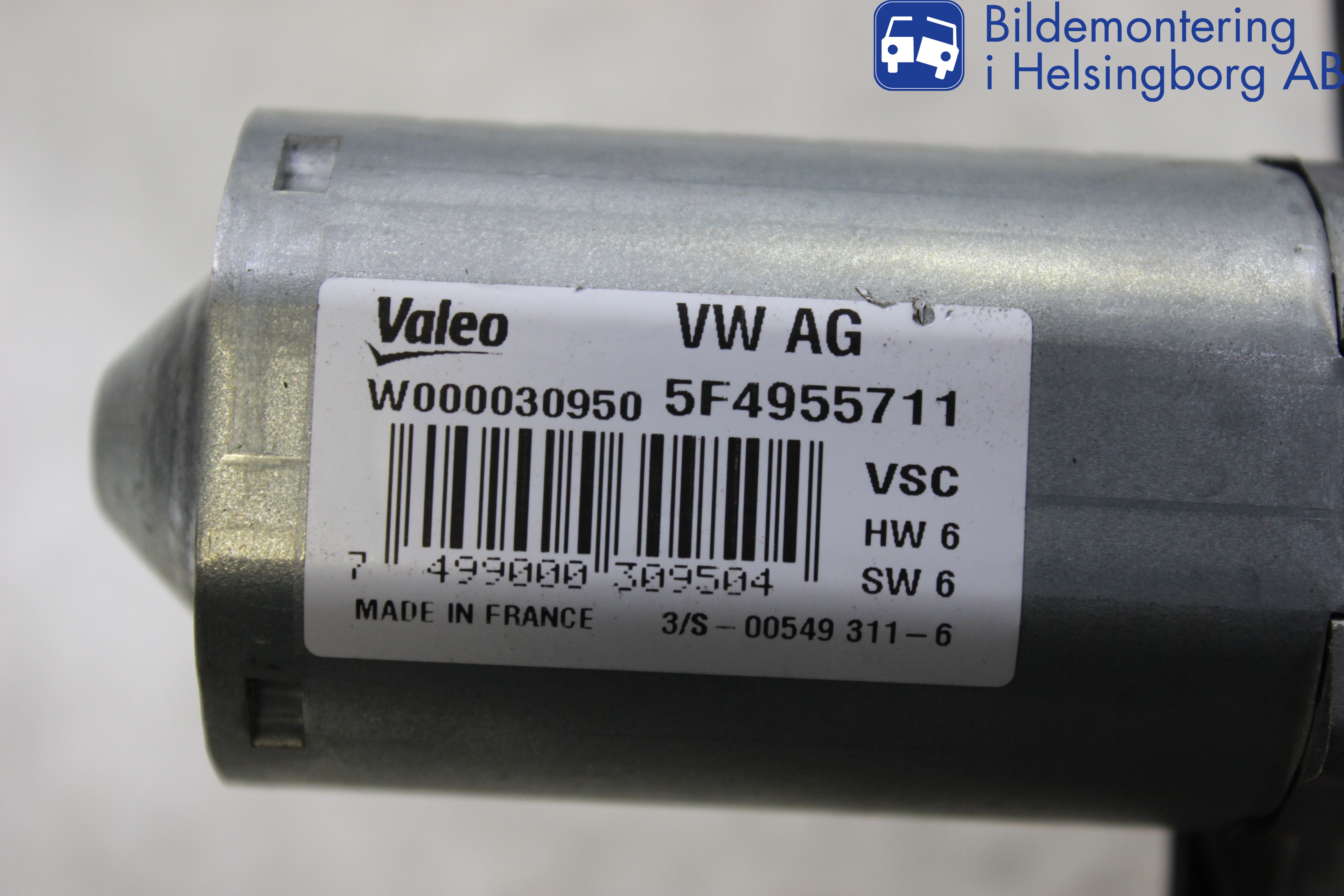 Skoda FABIA 15-21 Torkarmotor Baklucka