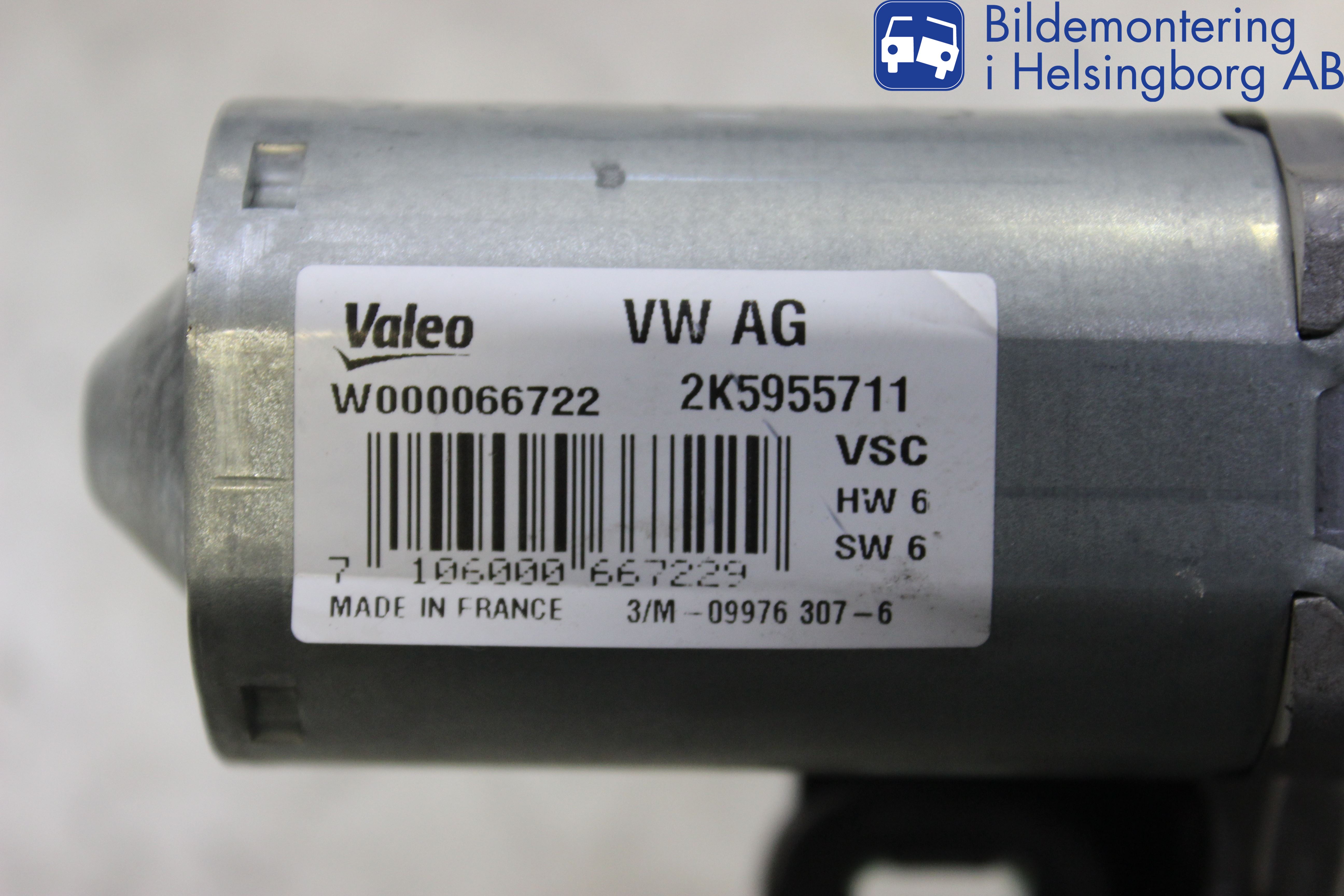 Volkswagen VW CADDY 16-20 Torkarmotor Baklucka