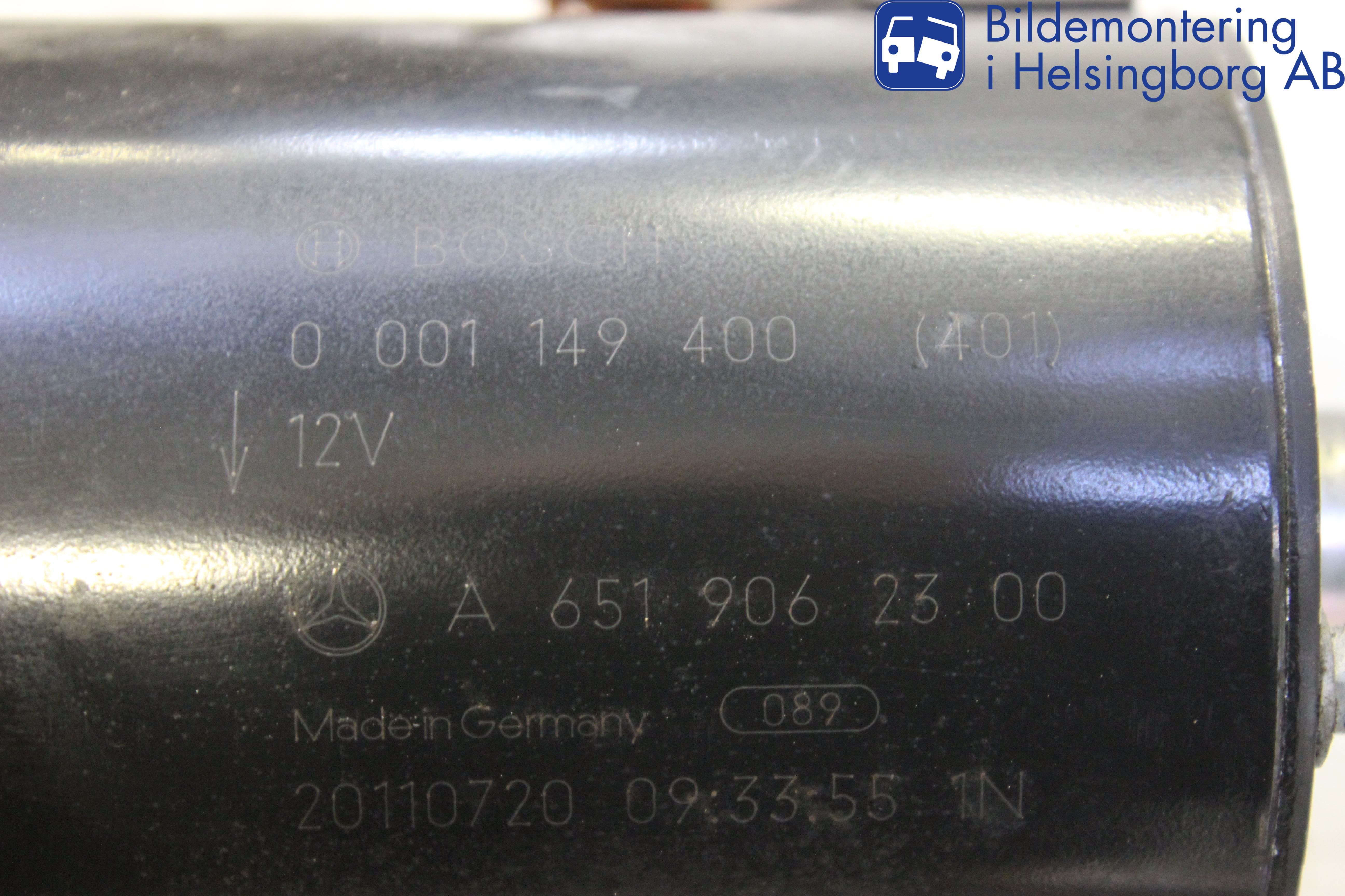 Mercedes-Benz MB E-KLASS (W212) 09-16 Startmotor Diesel