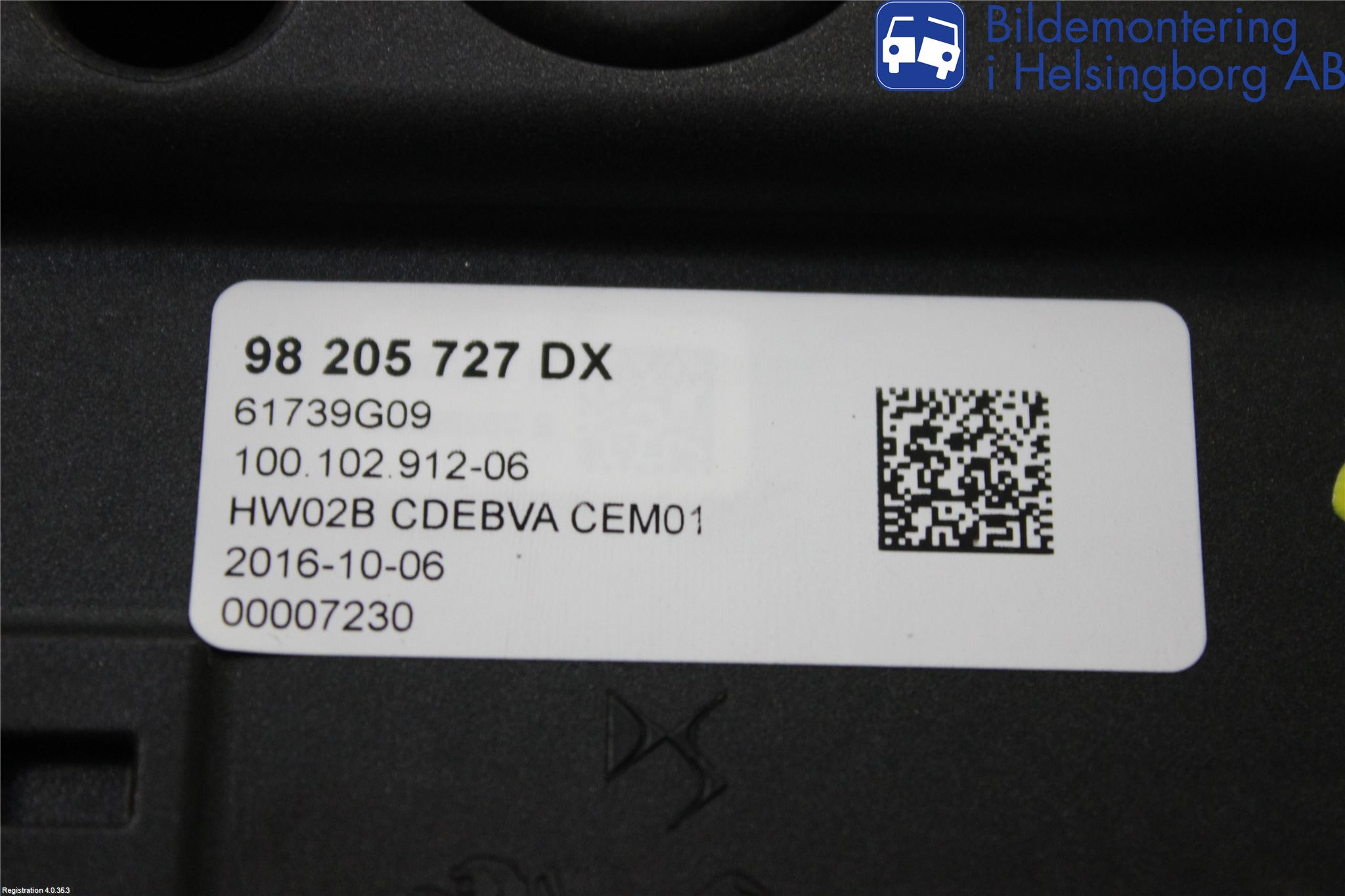 Peugeot 3008 17-24 Växelspak