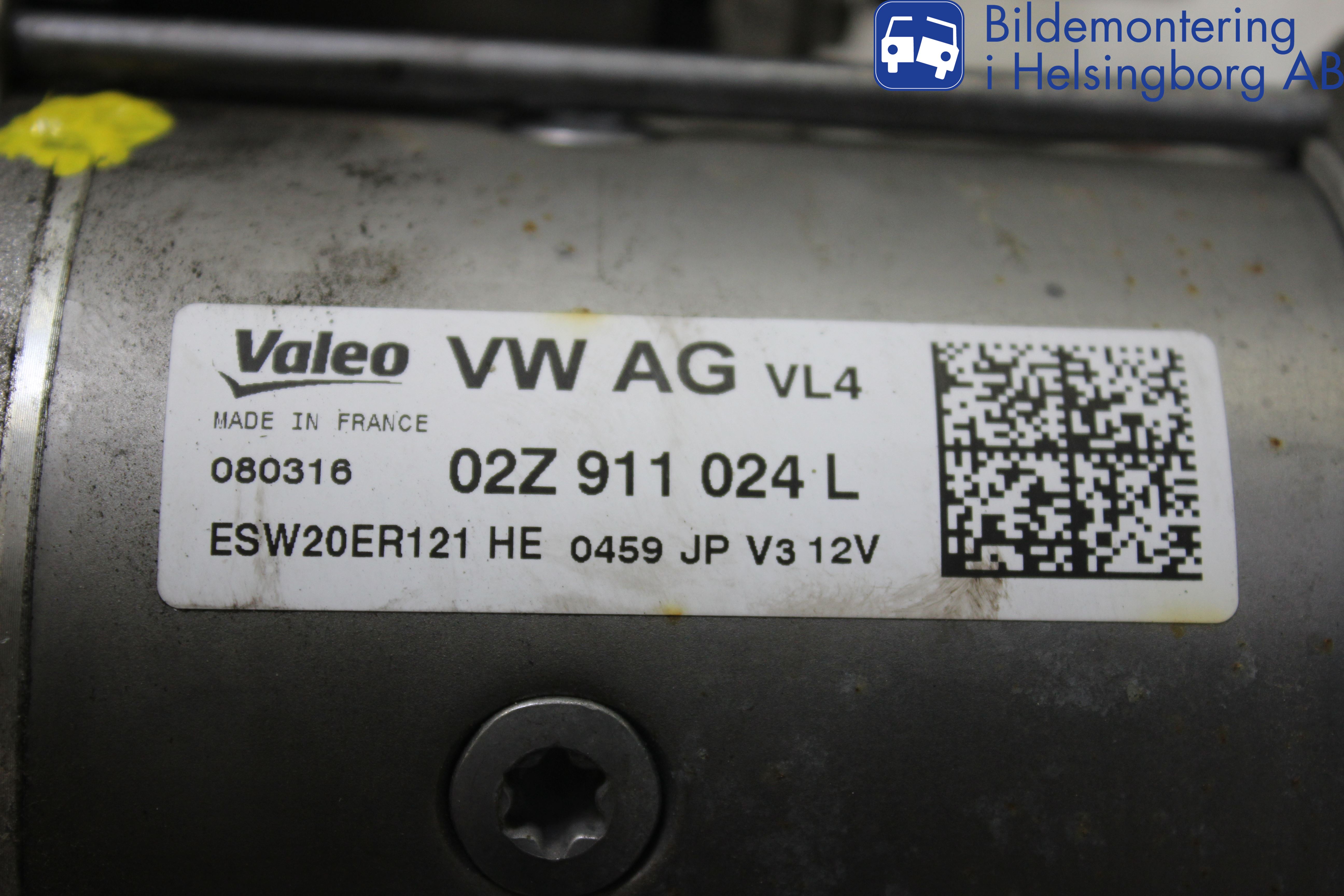 Volkswagen VW GOLF / E-GOLF VII 13-20 Startmotor Diesel