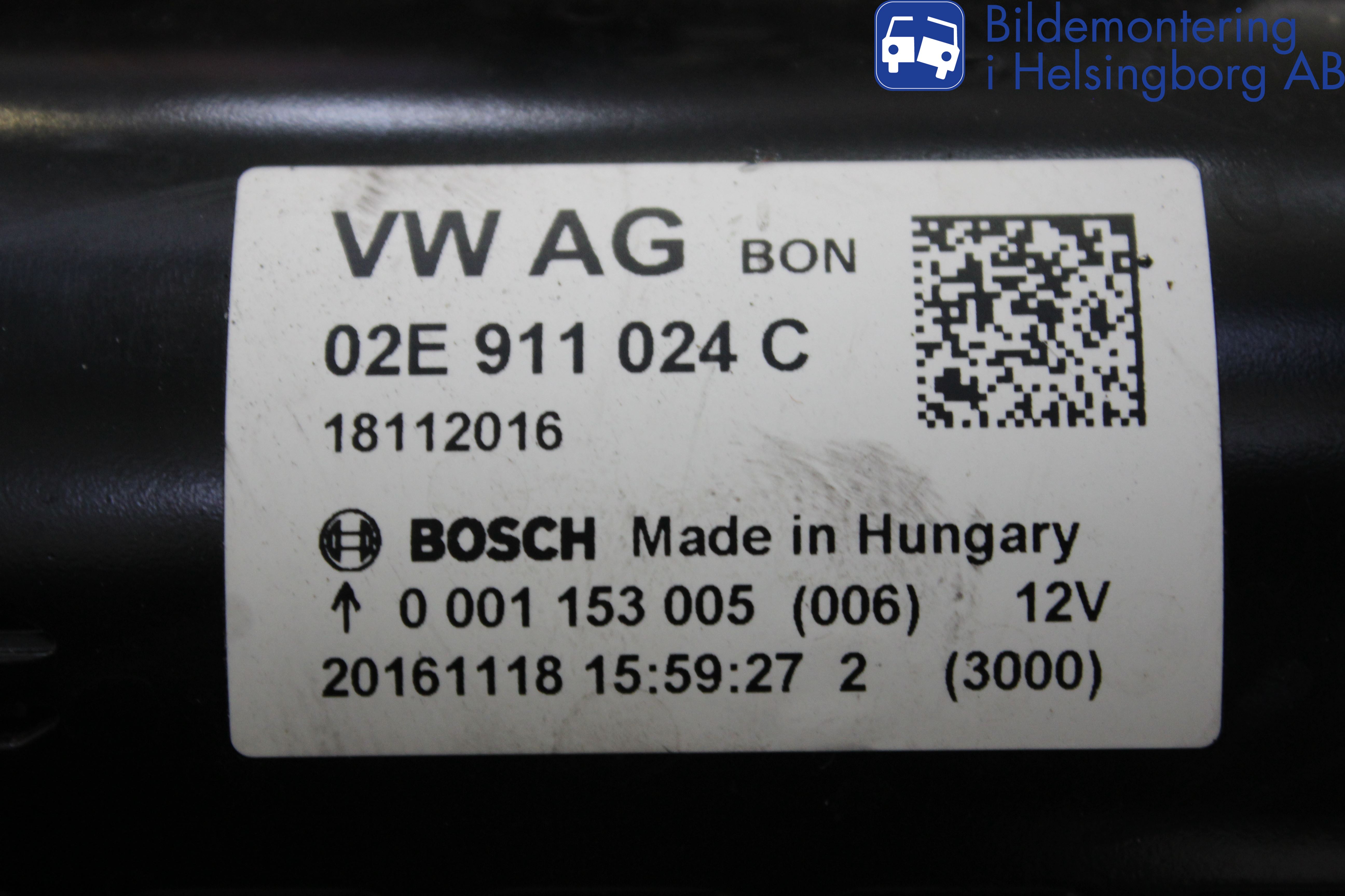 Volkswagen VW CADDY 16-20 Startmotor Diesel