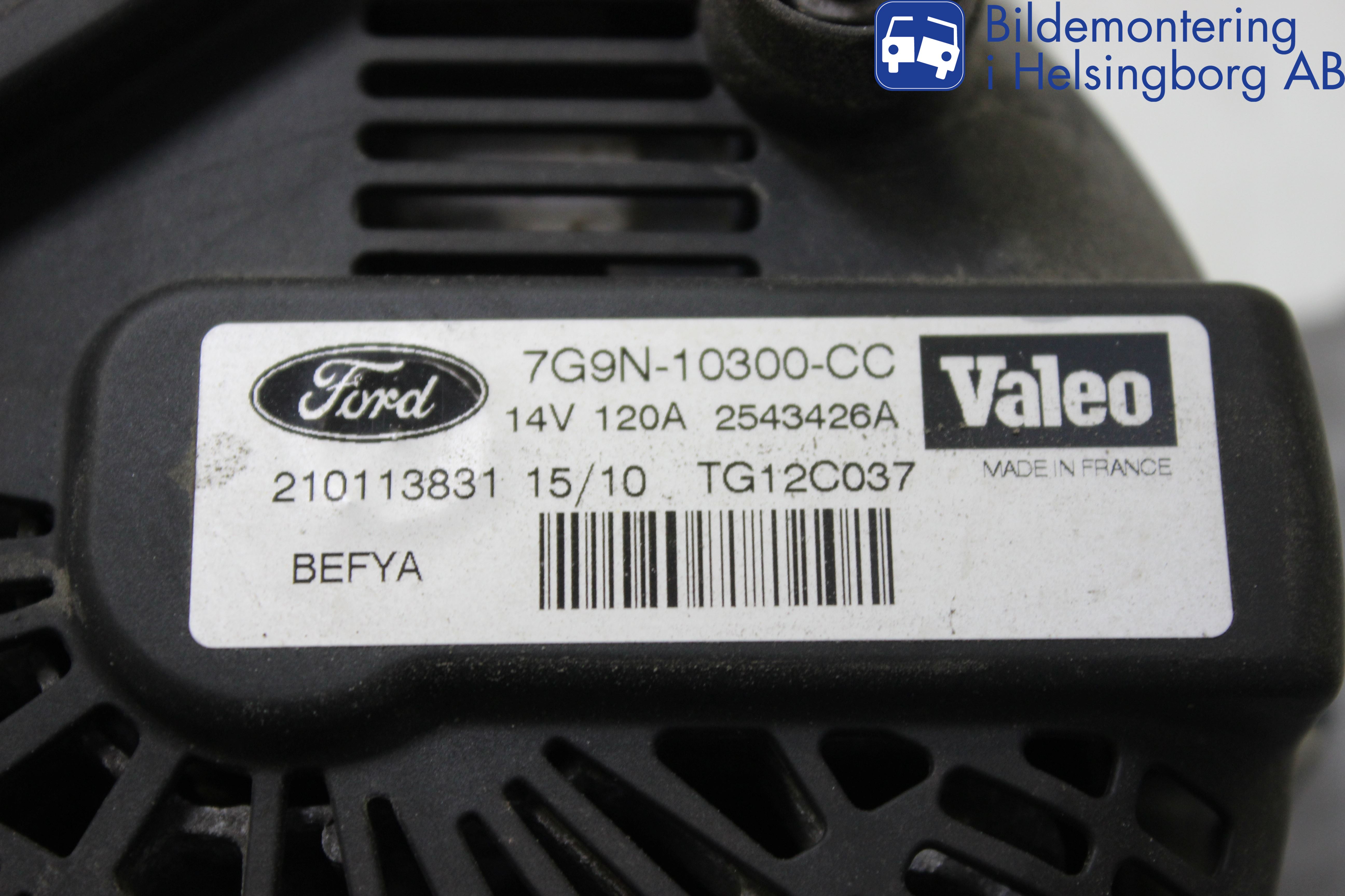 Ford FIESTA 09-12 Generator
