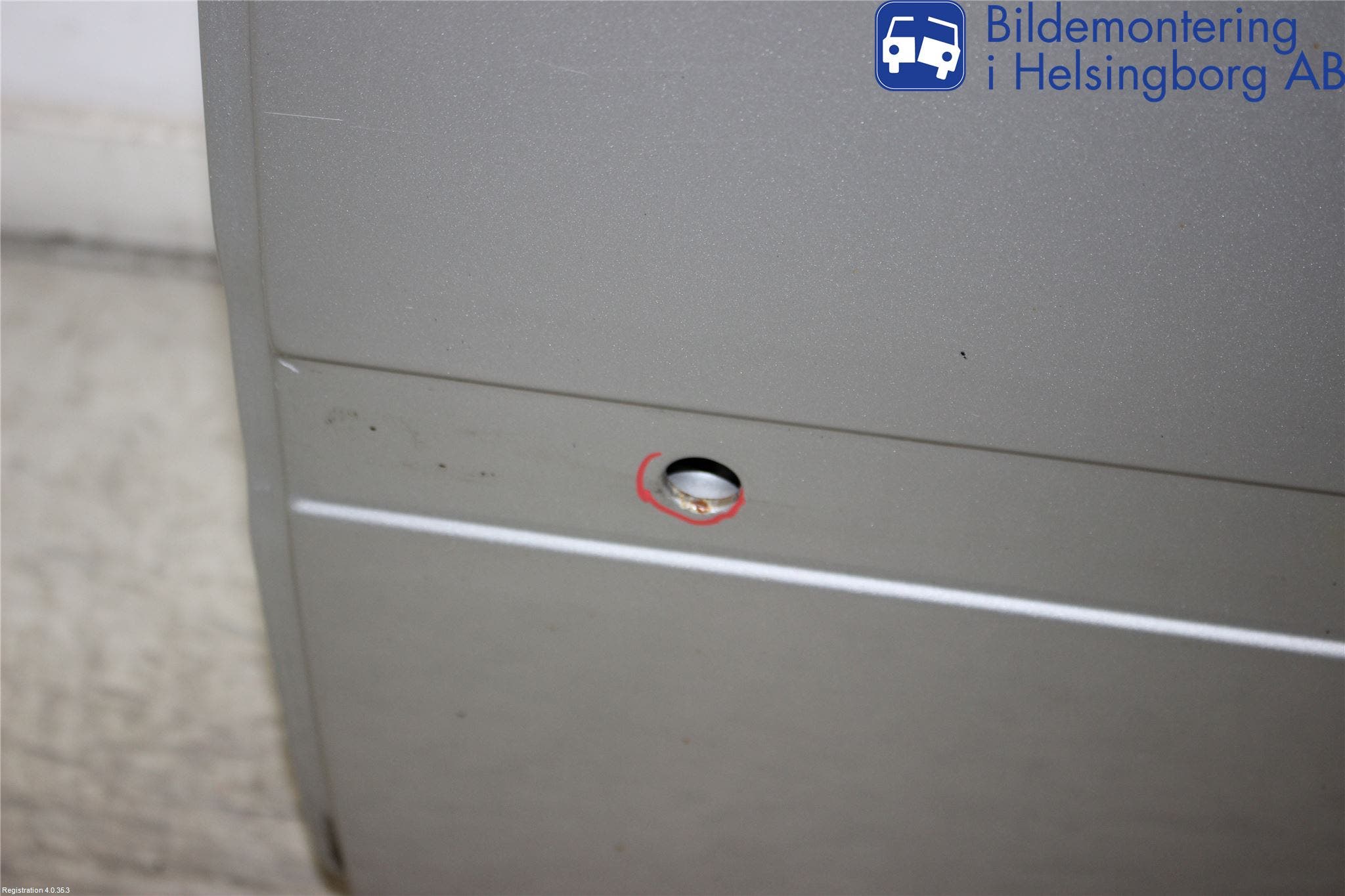 Volvo S40 04-07 Dörr Bak Vänster