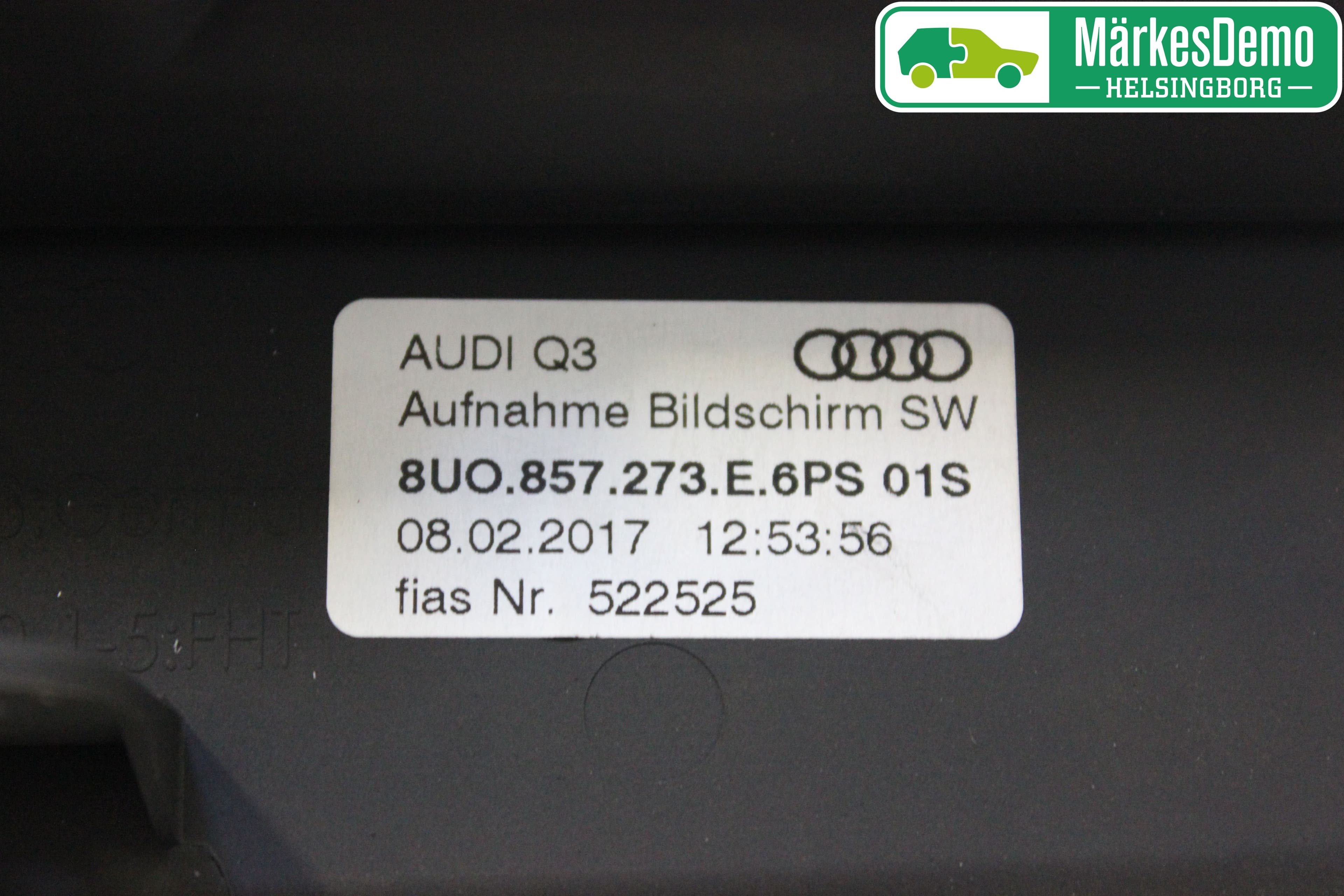Audi Q3 8U 12-18 Kontrolldisplay