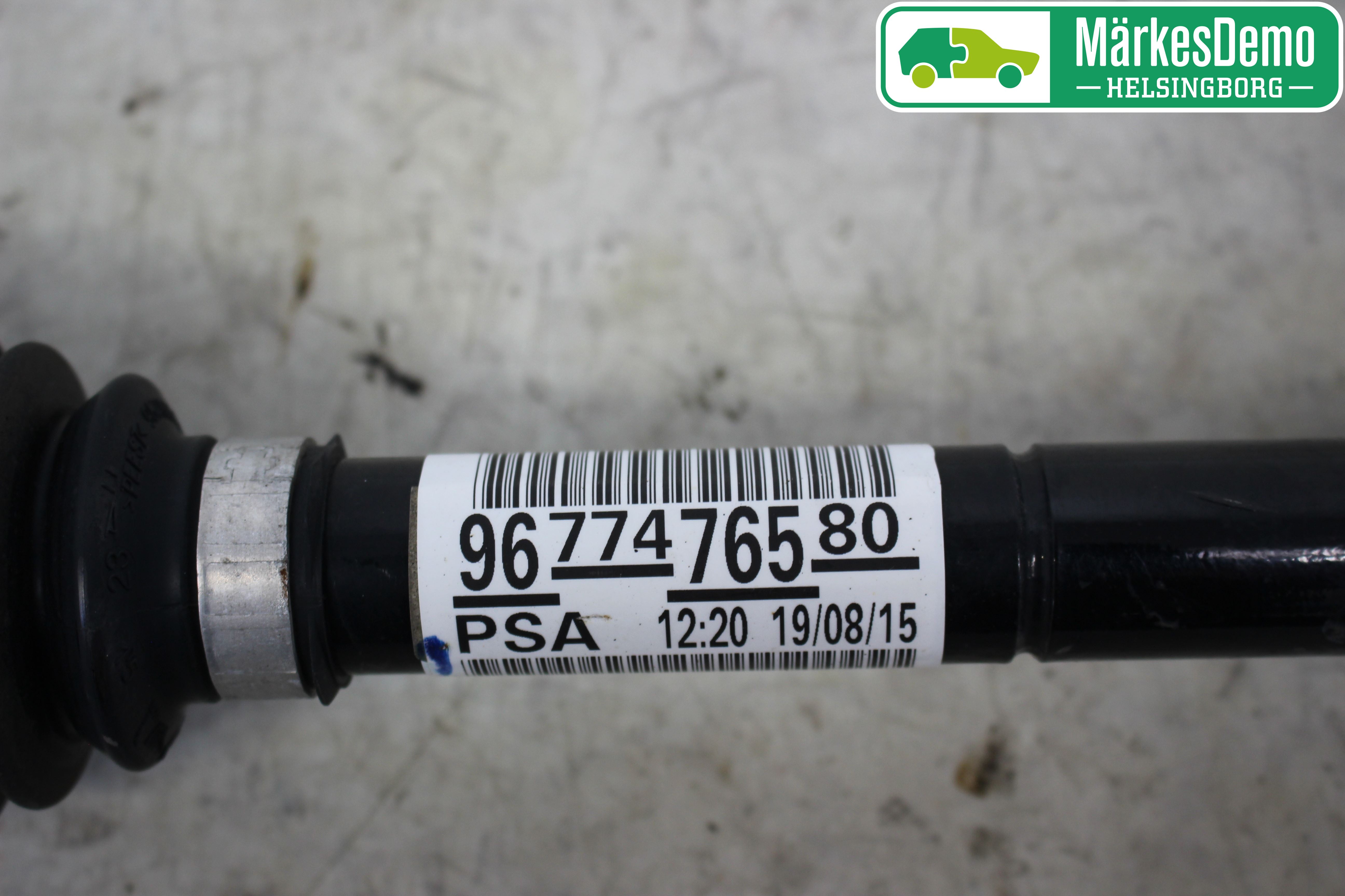 Citroen C4 CACTUS 14-20 Drivaxel Fram Vänster