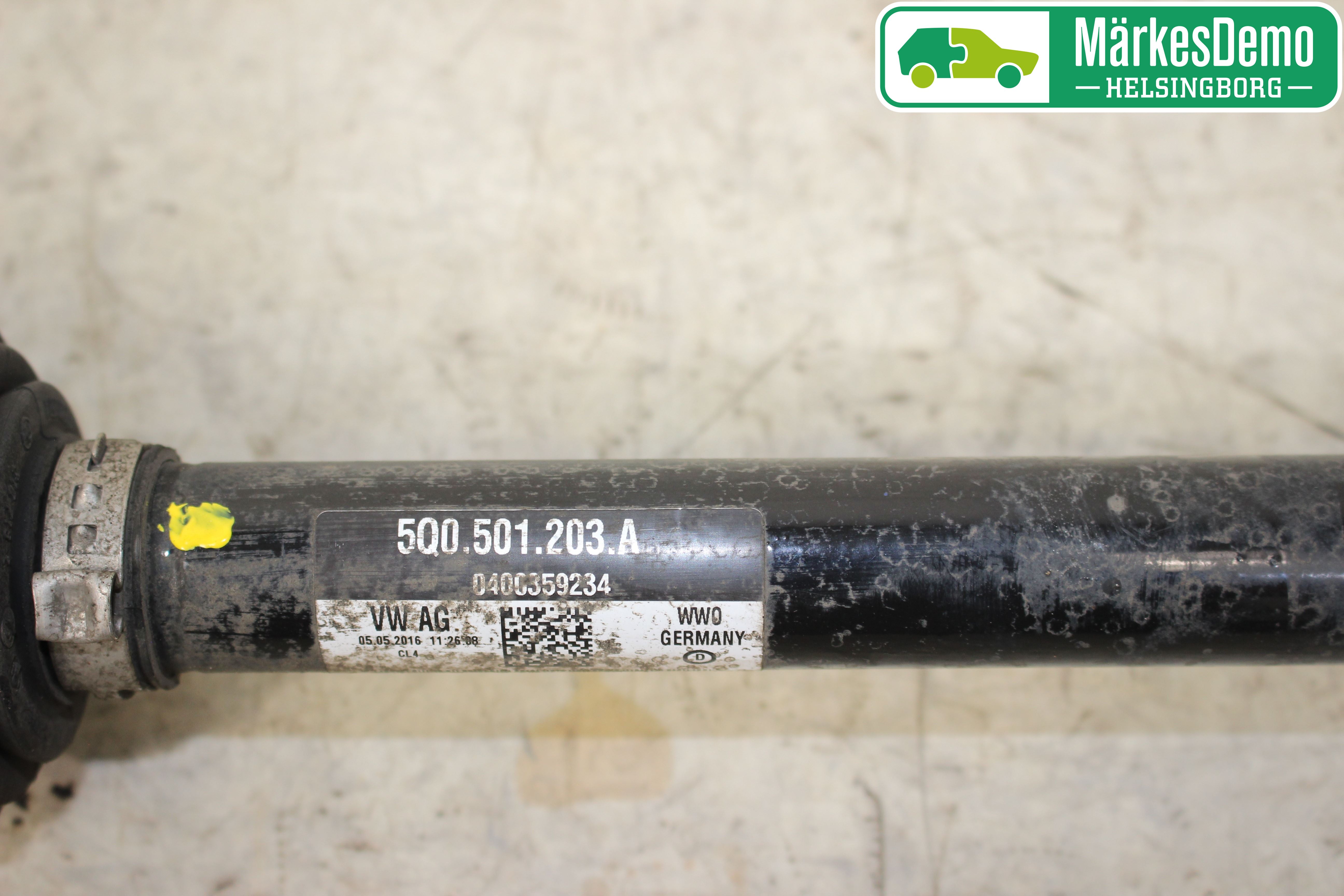 Volkswagen VW GOLF / E-GOLF VII 13-20 Drivaxel Bak Vänster