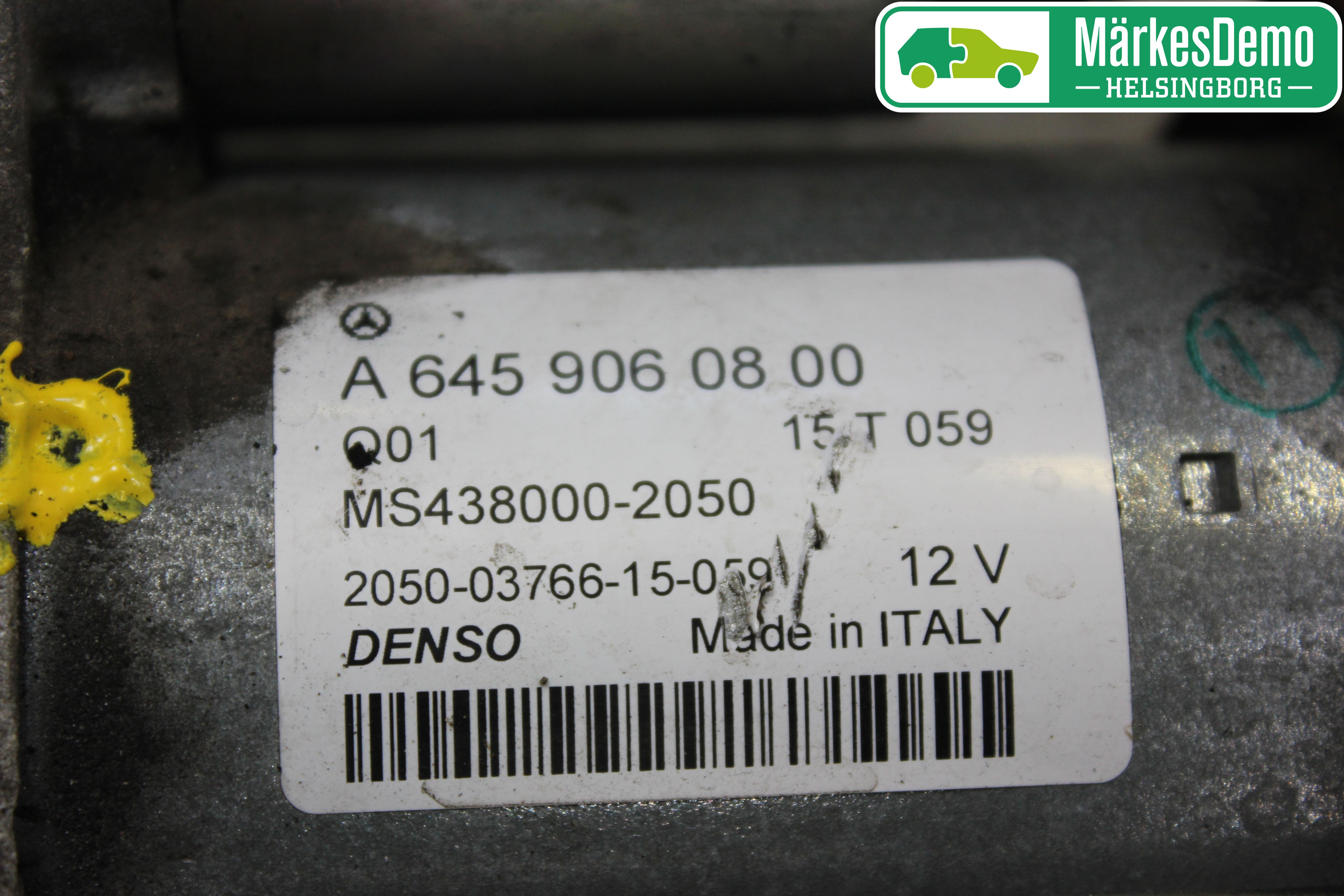 Mercedes-Benz MB B-KLASS (W246/W242) 12-19 Startmotor