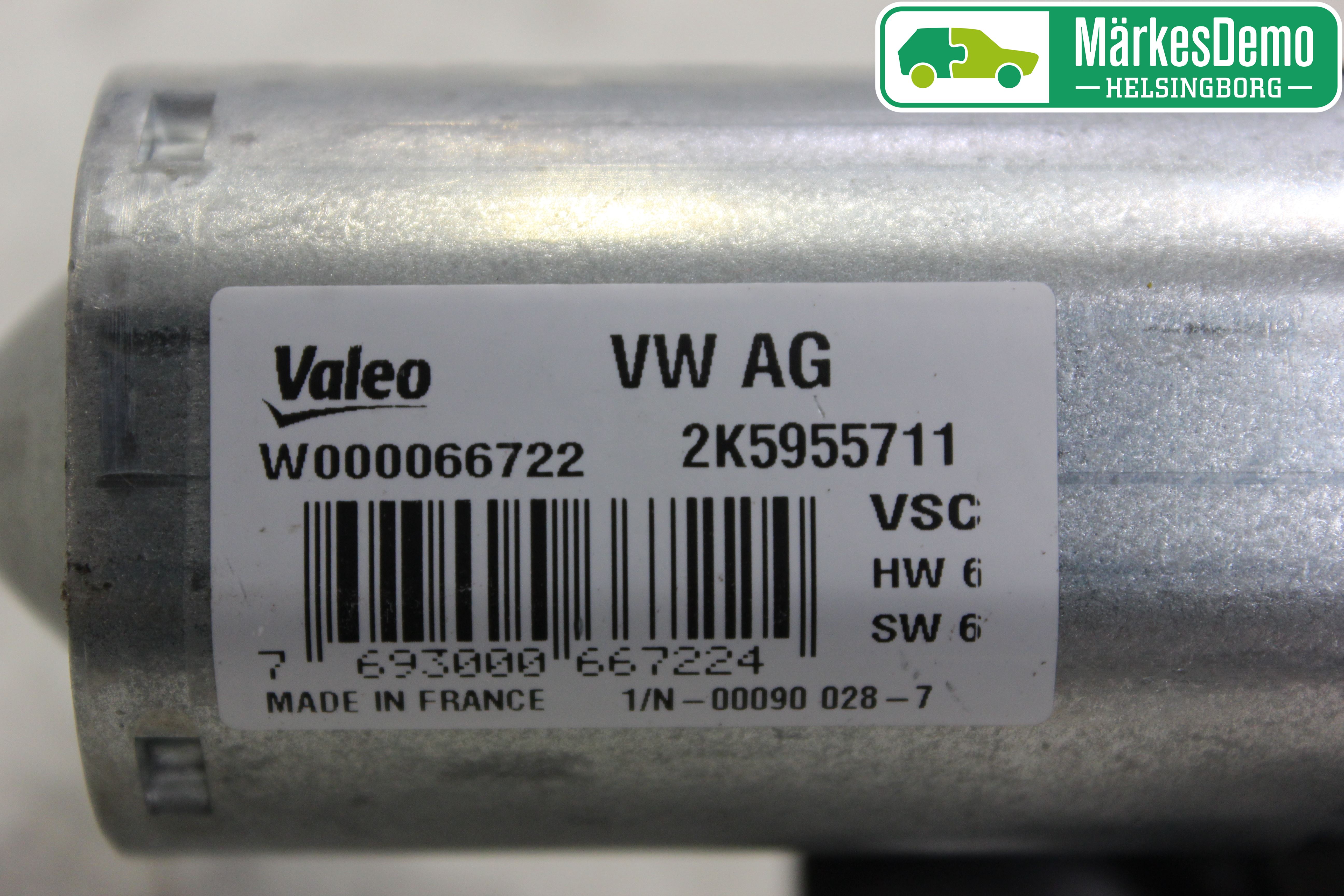 Volkswagen VW CADDY 16-20 Torkarmotor Baklucka