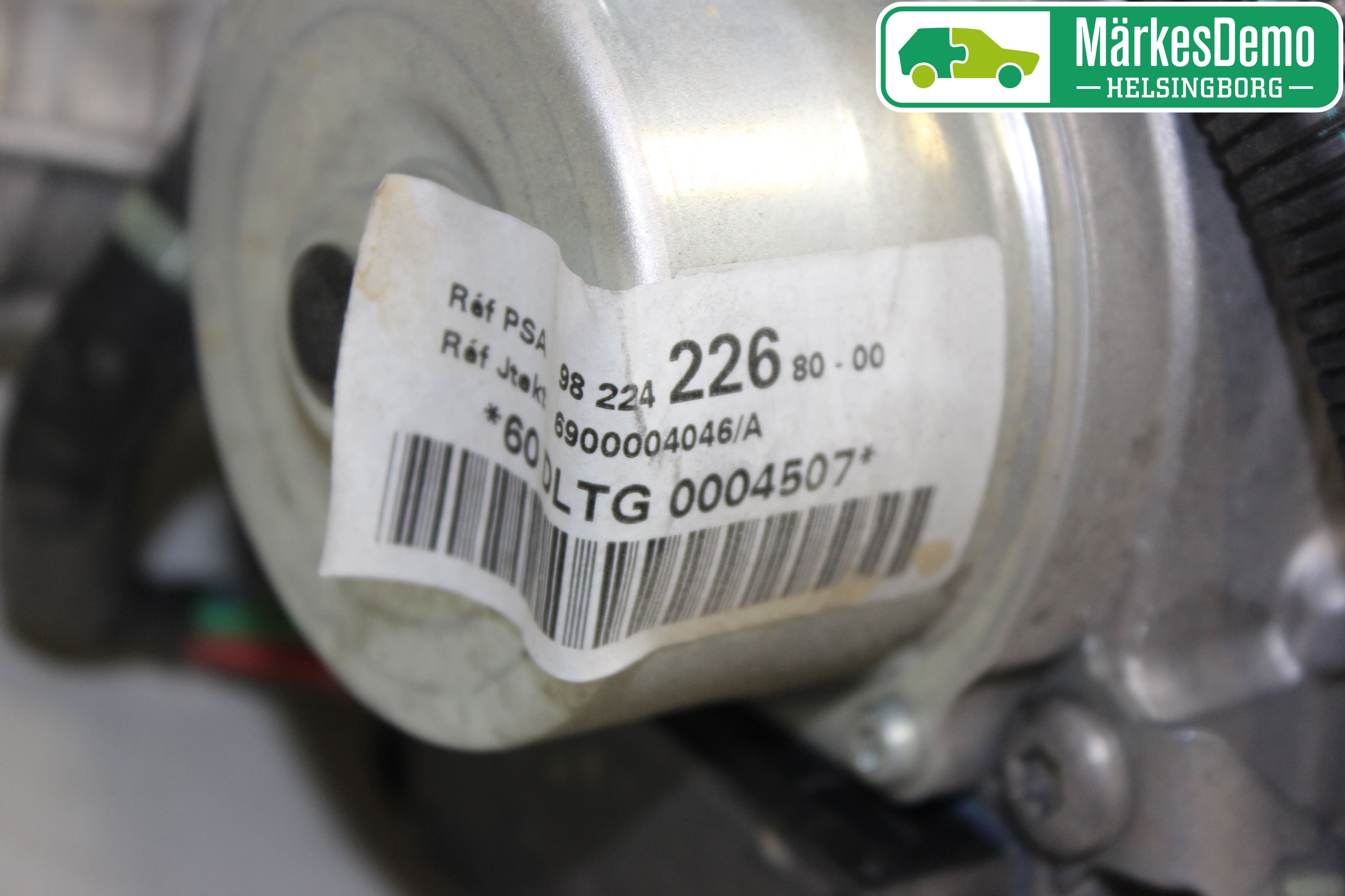 Peugeot PEUGOT 208 16-19 Styrväxel-Snäcka Elektrisk