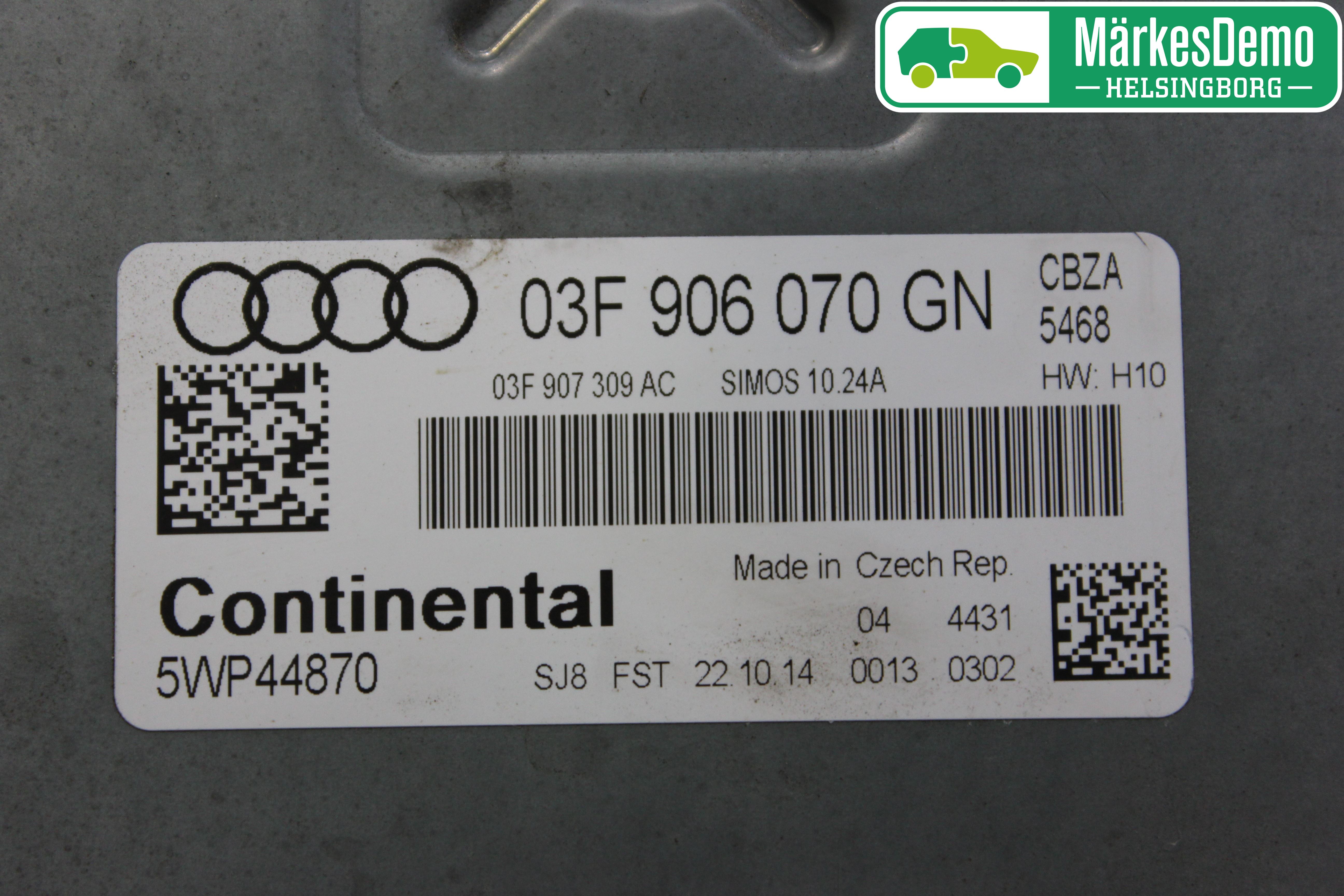 Audi A1/S1 11-18 Styrenhet Insprut Bensin