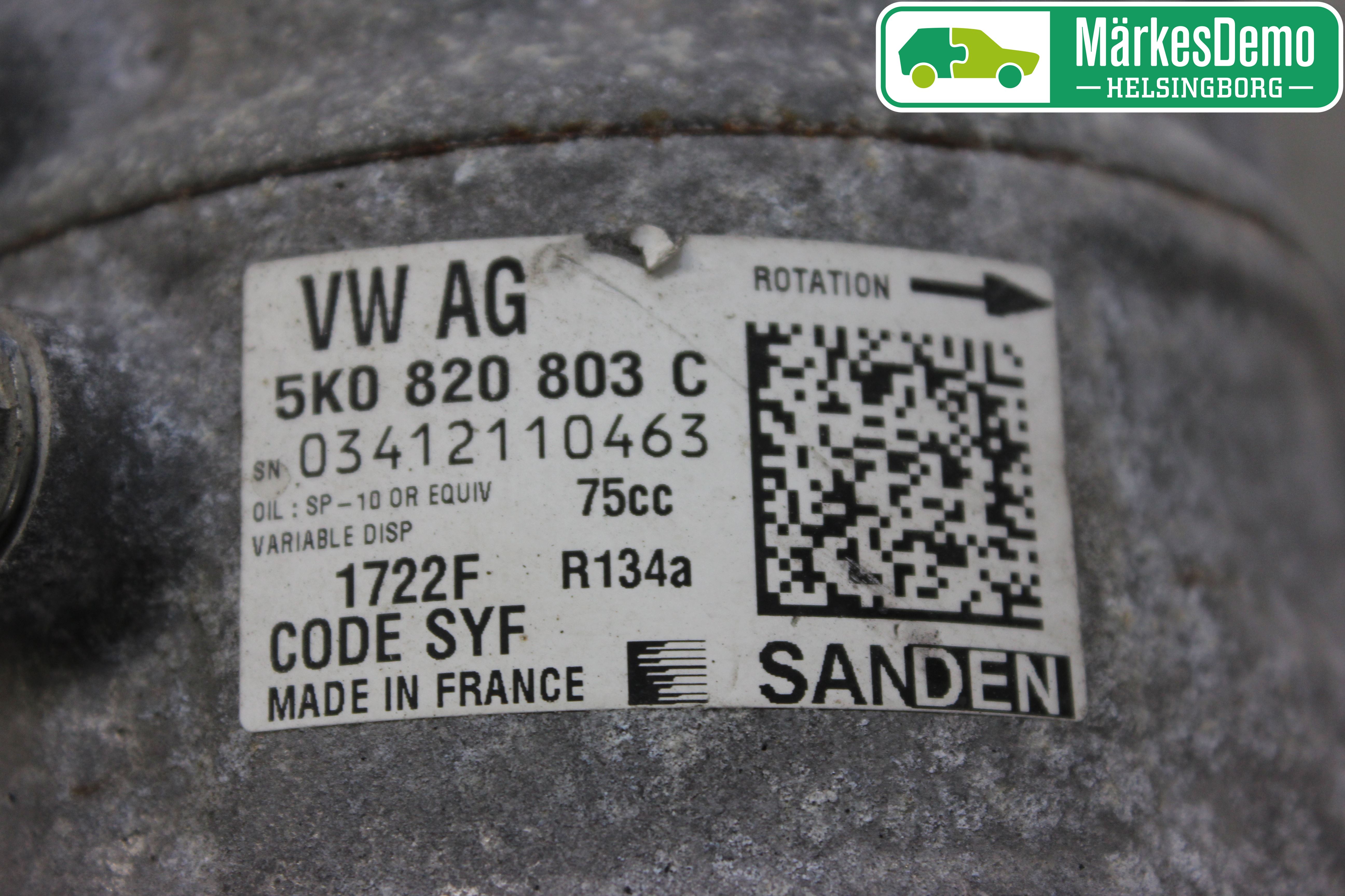 Audi A1/S1 11-18 Ac Kompressor