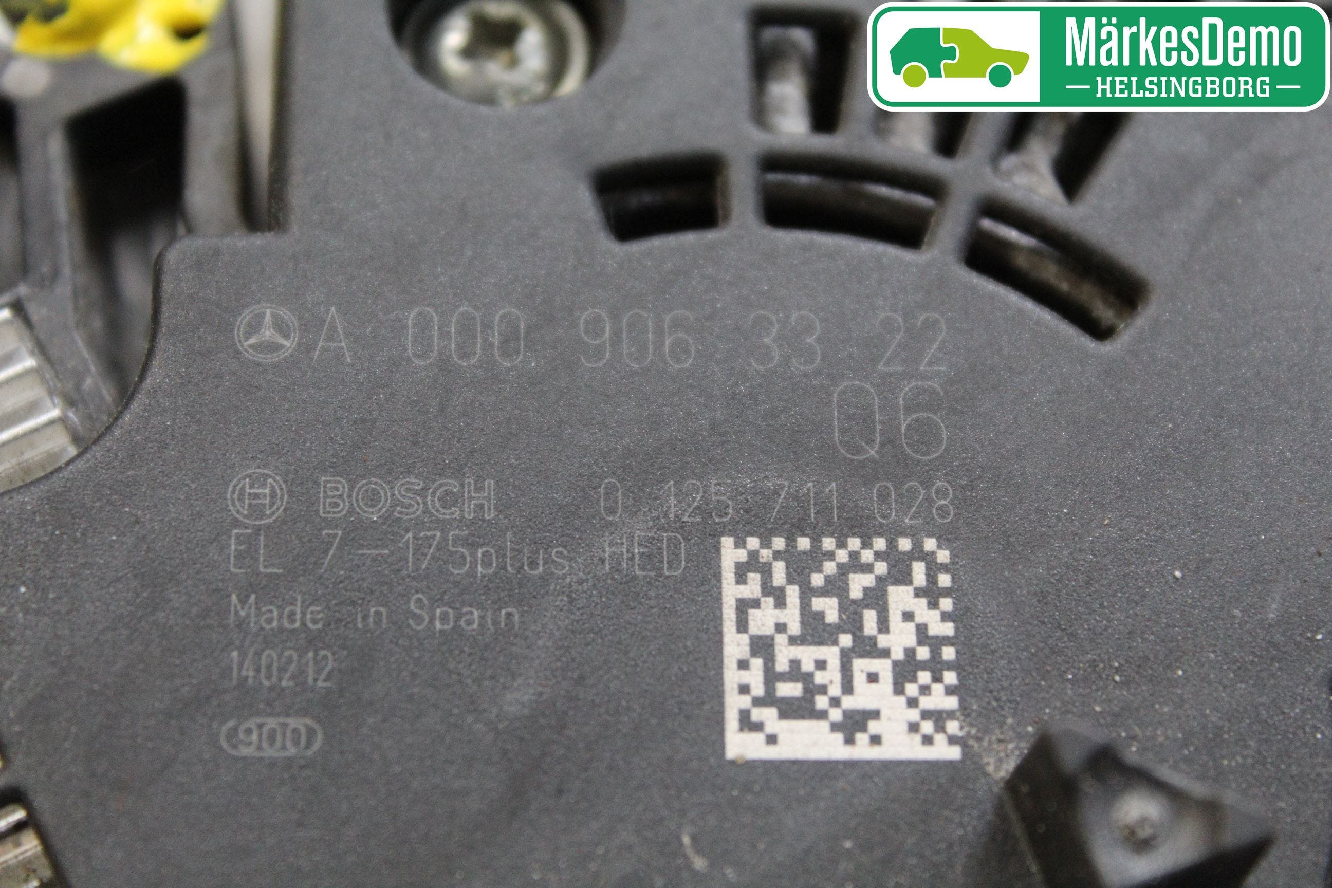 Mercedes-Benz MB CLA-KLASS (C117/X117) 13-19 Generator