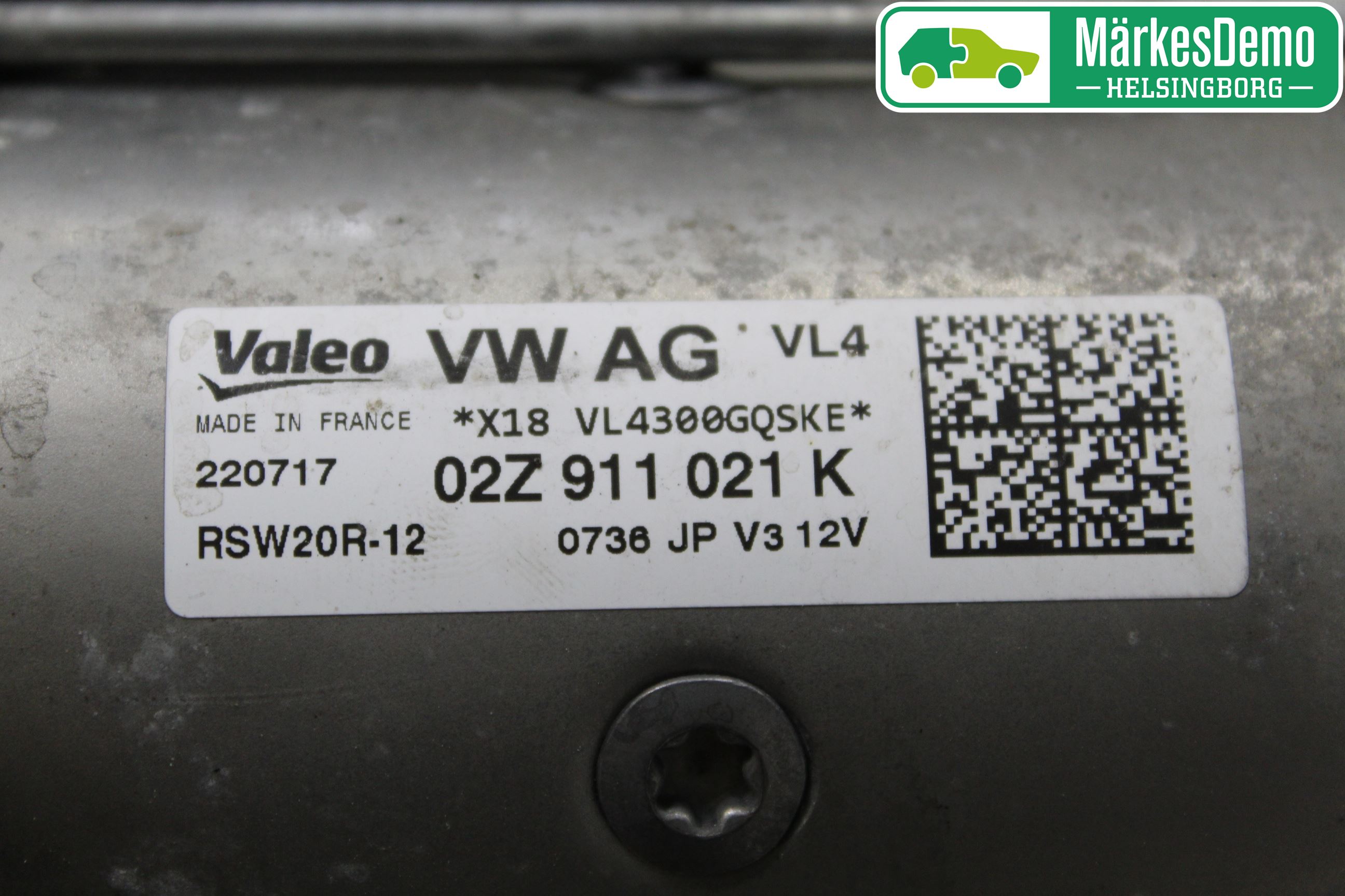 Audi Q2/SQ2 17- Startmotor Diesel