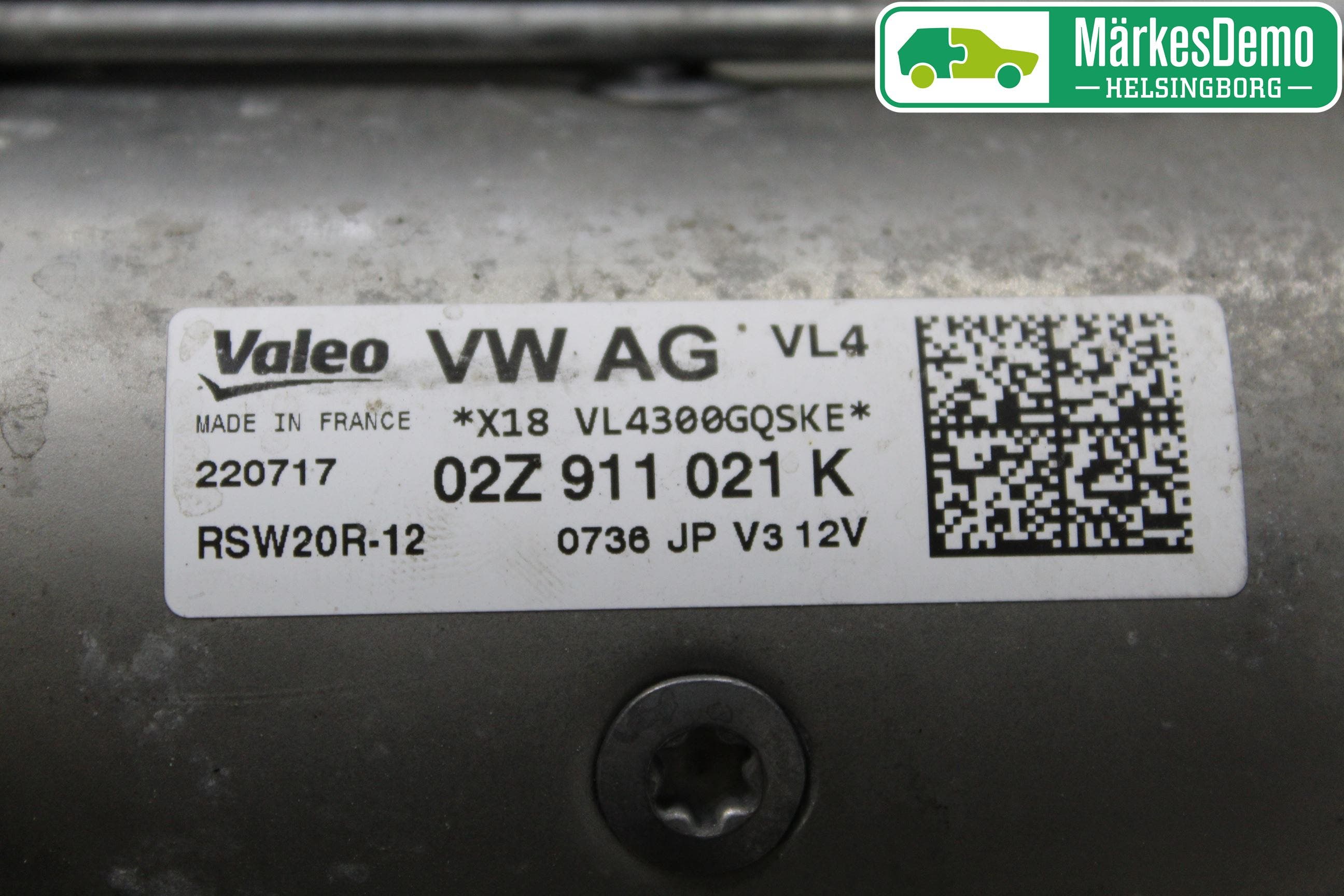 Audi Q2/SQ2 17- Startmotor Diesel