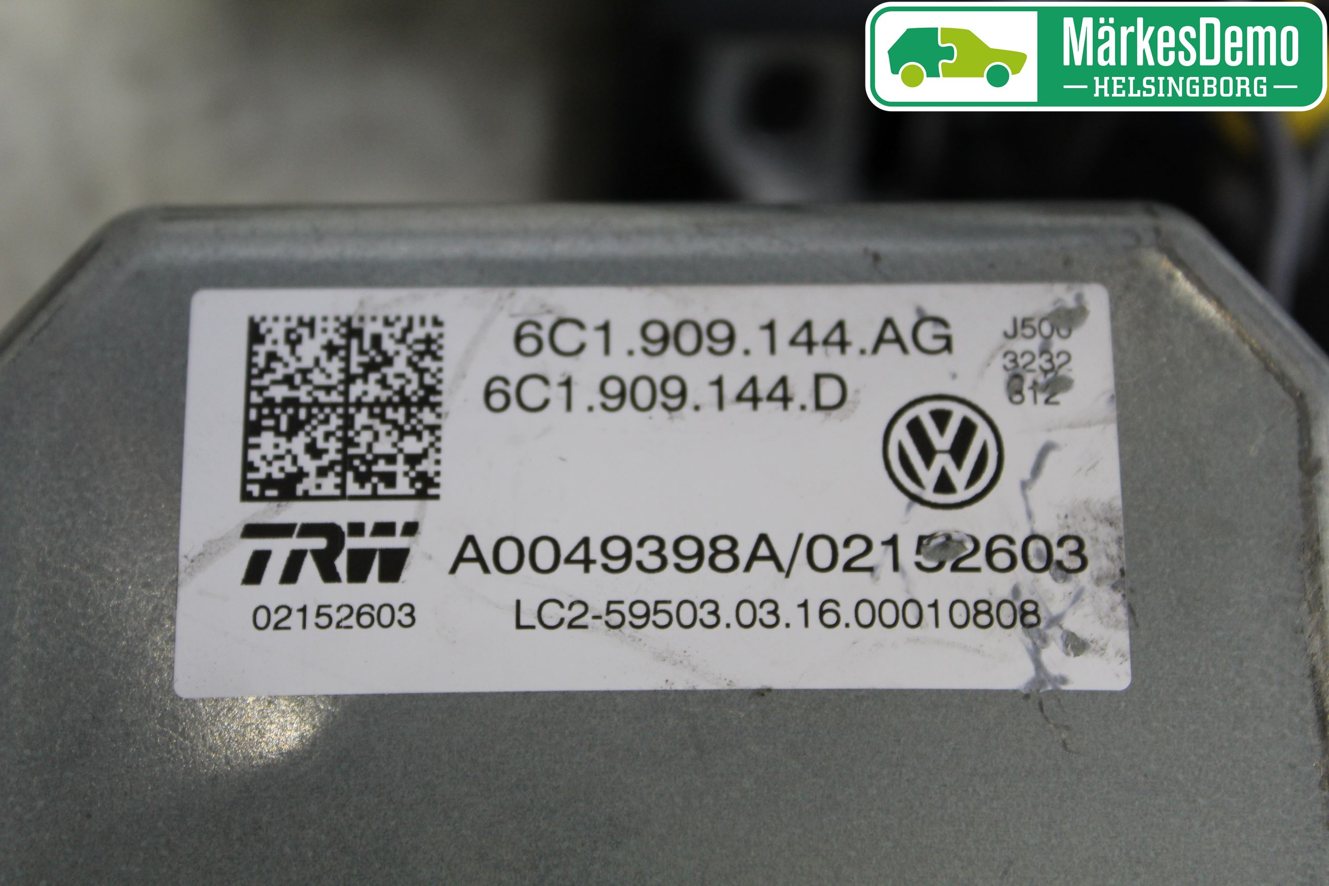 Skoda FABIA 15-21 Rattaxelagg Med Inb Servo