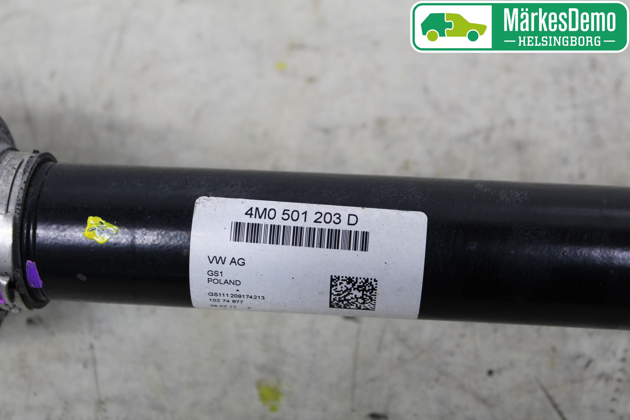 Audi Q7/SQ7 Drivaxel Bak Höger