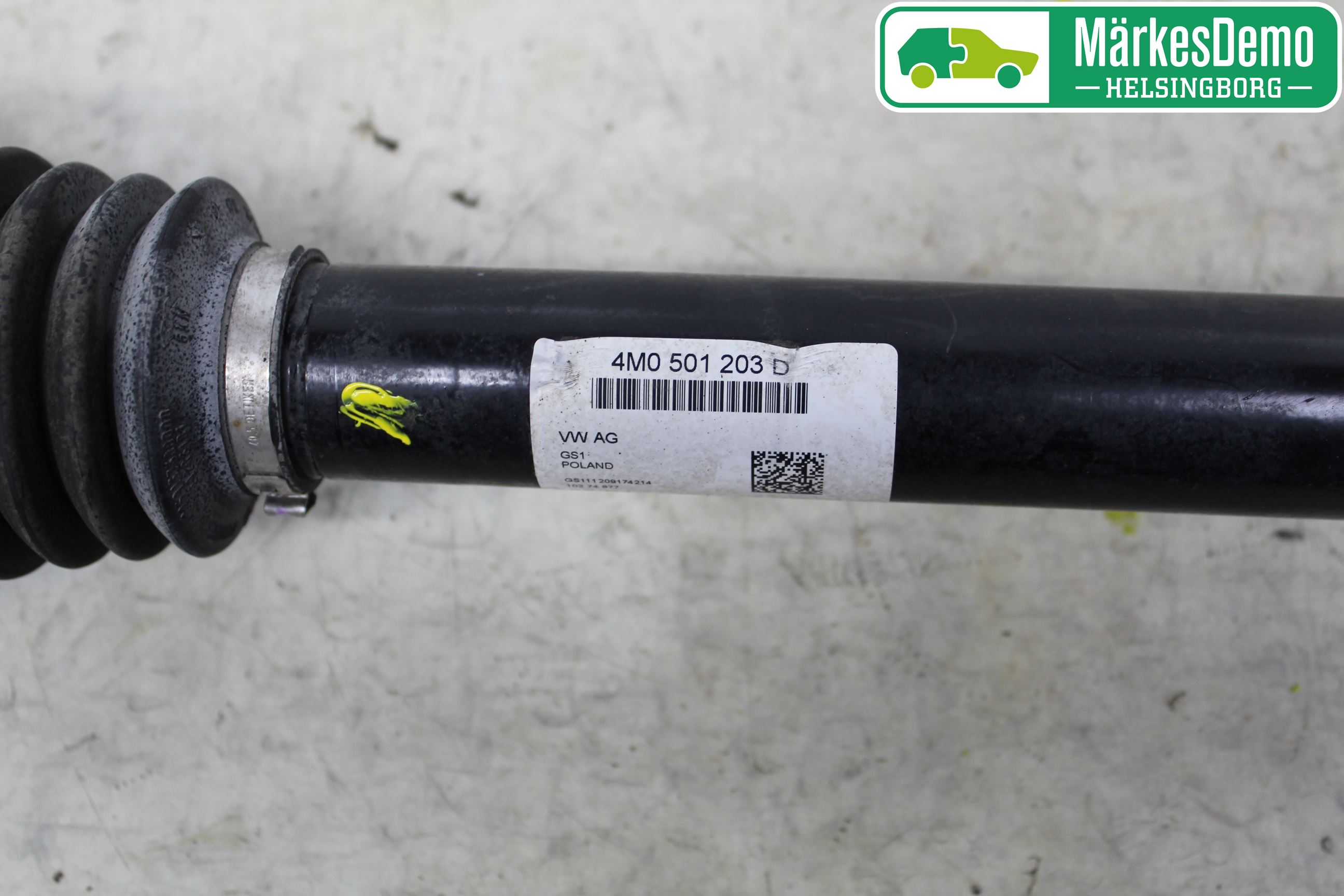 Audi Q7/SQ7 Drivaxel Bak Vänster