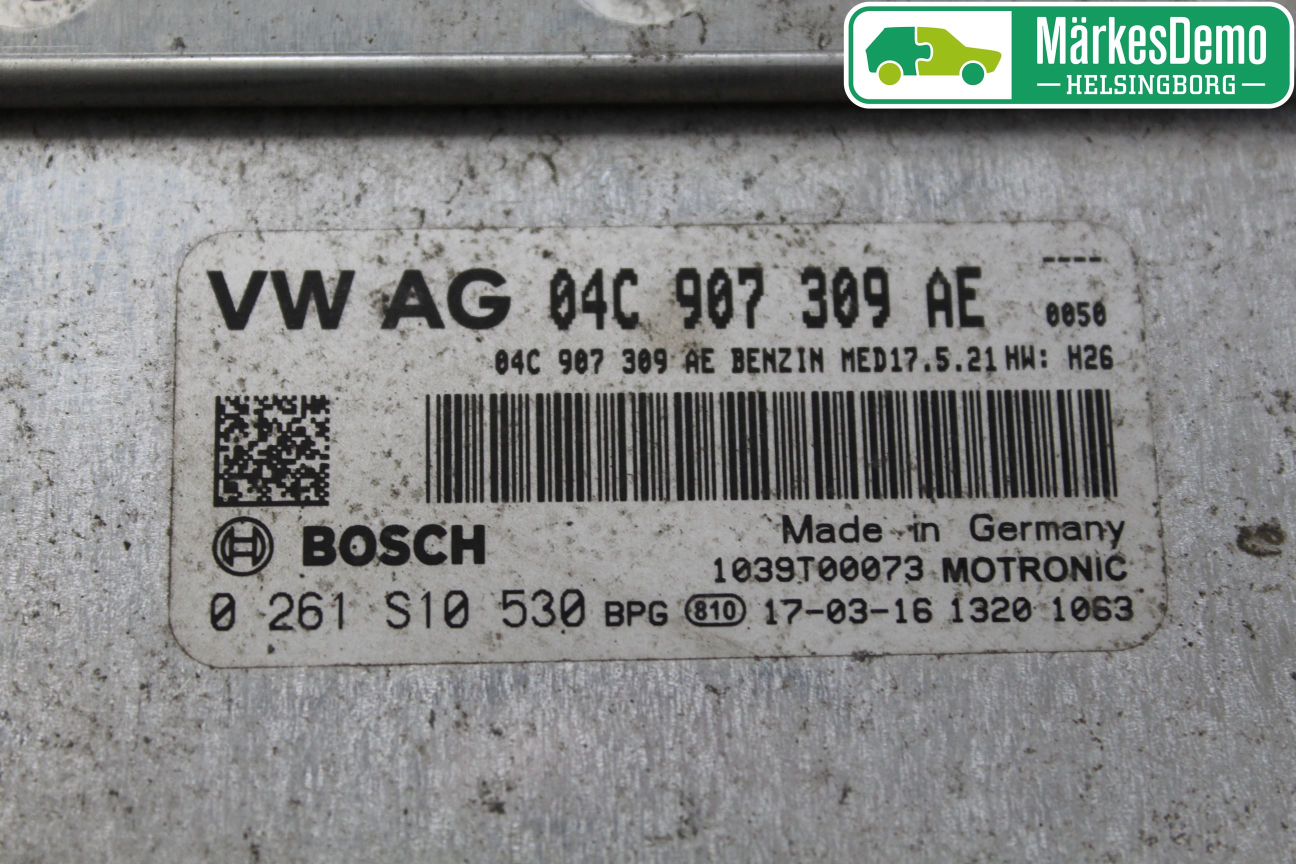 Audi A1/S1 11-18 Styrenhet Insprut Bensin