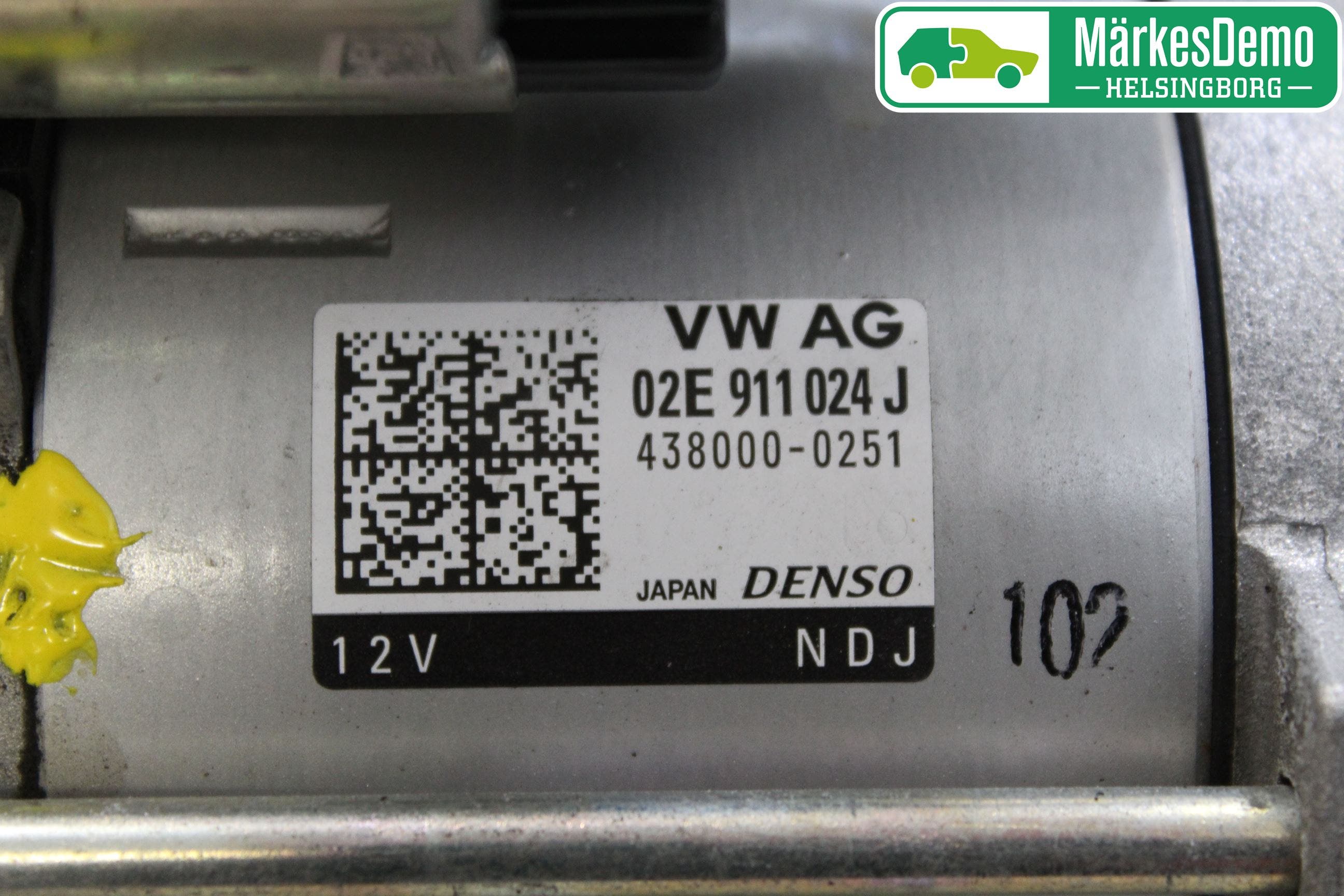 Volkswagen VW PASSAT 15-19 Startmotor Diesel