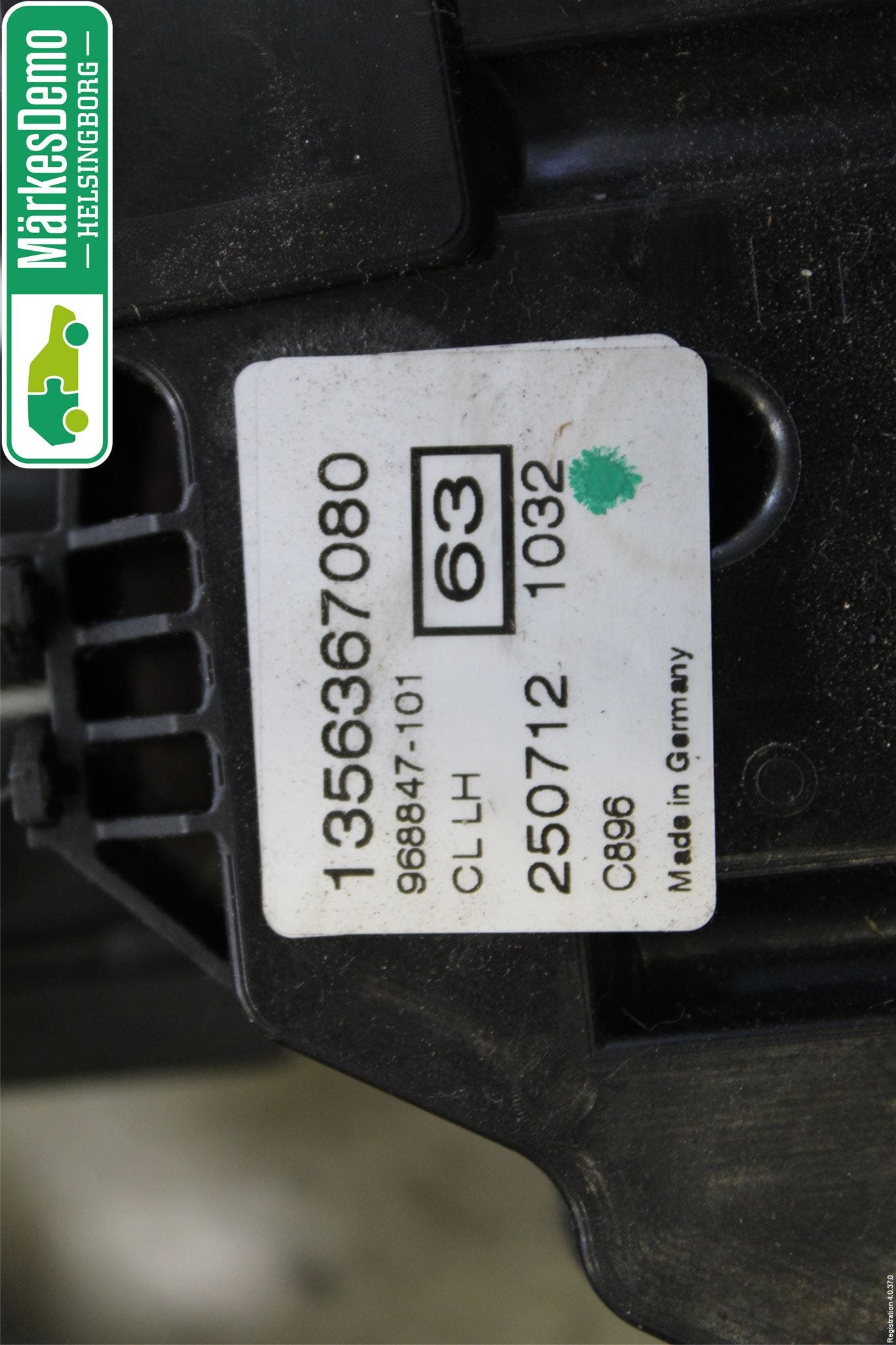 Citroen NEMO Centrallåsmot Baklucka