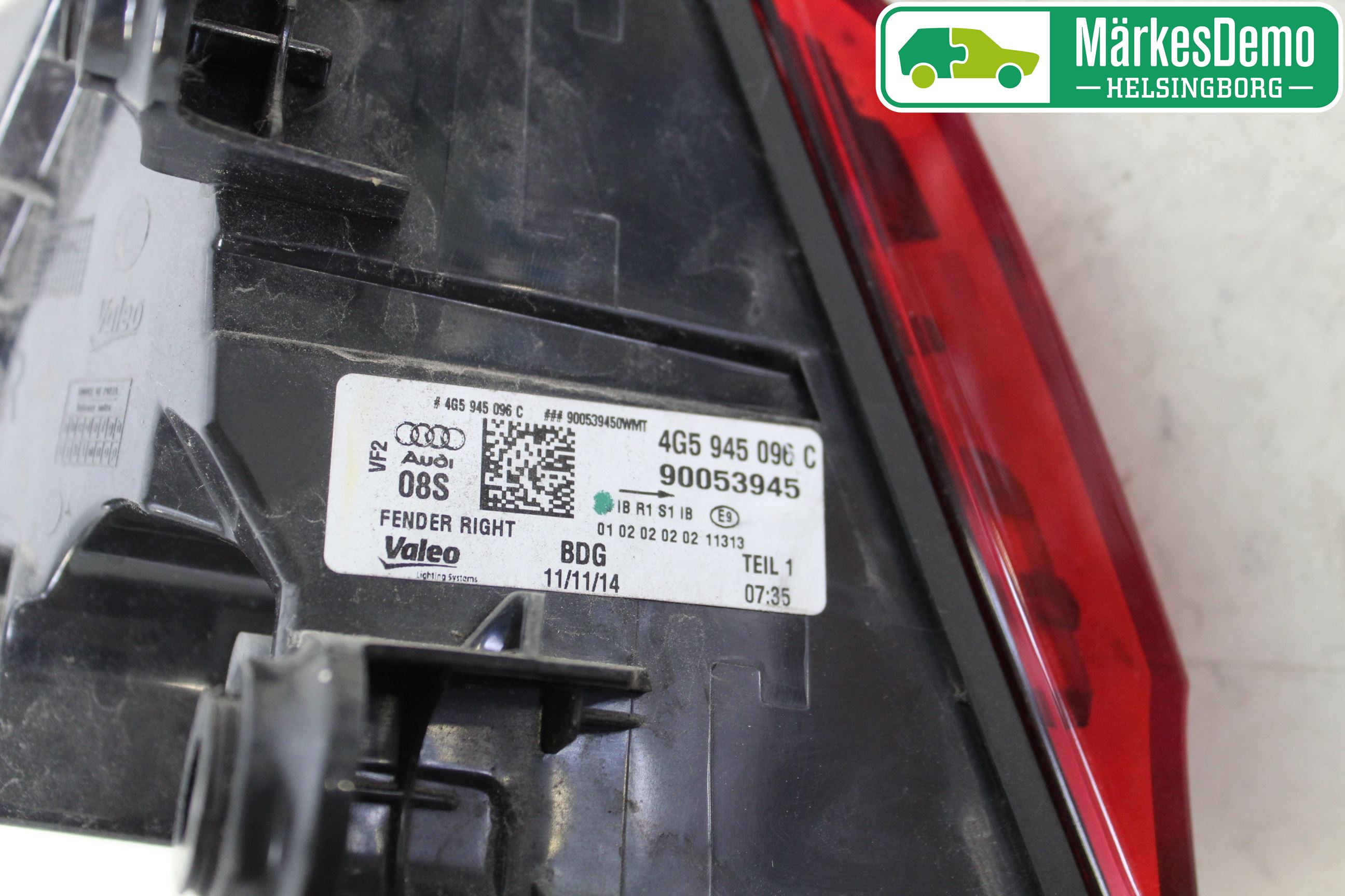 Audi A6/S6 4G 11-18 Bakljus Höger