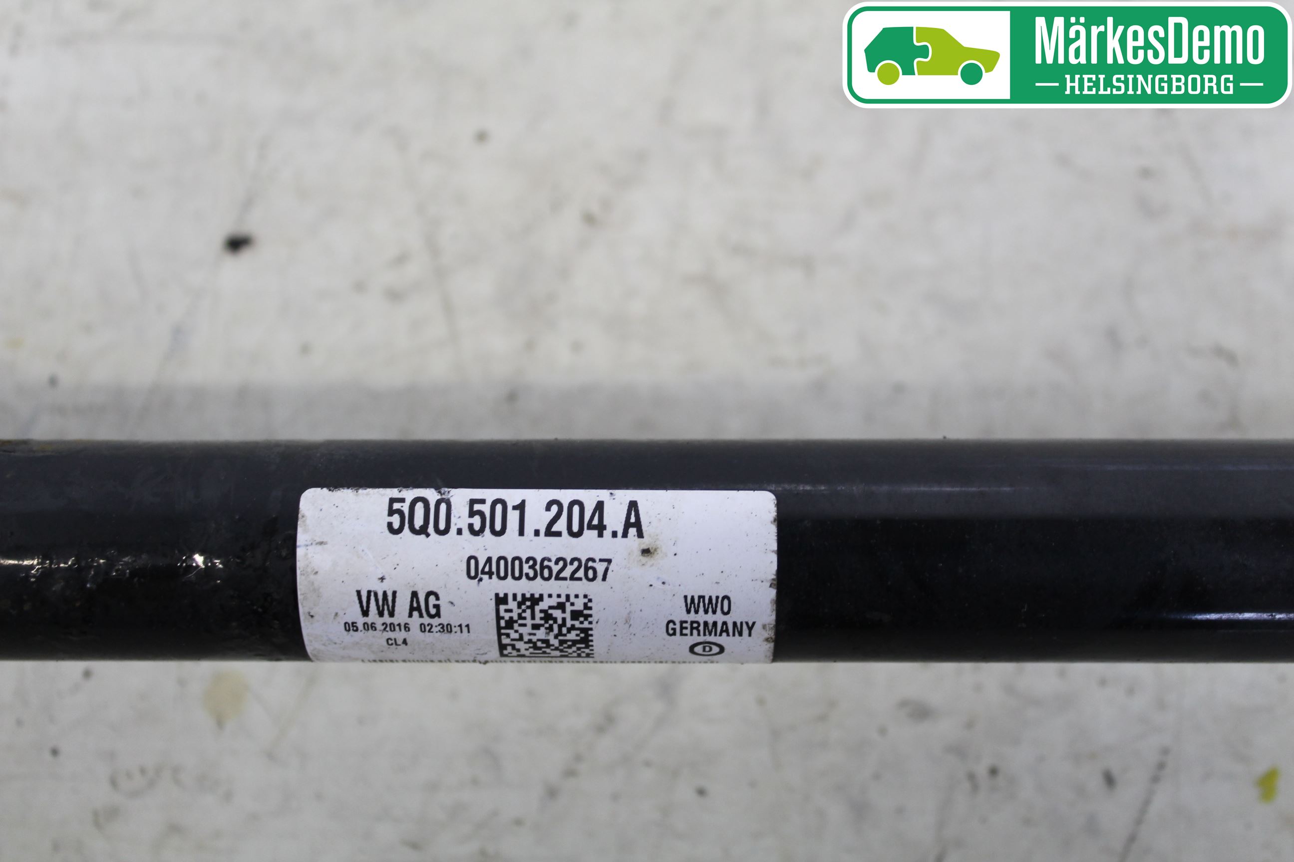 Audi A3/S3 8V 13-20 Drivaxel Bak Höger