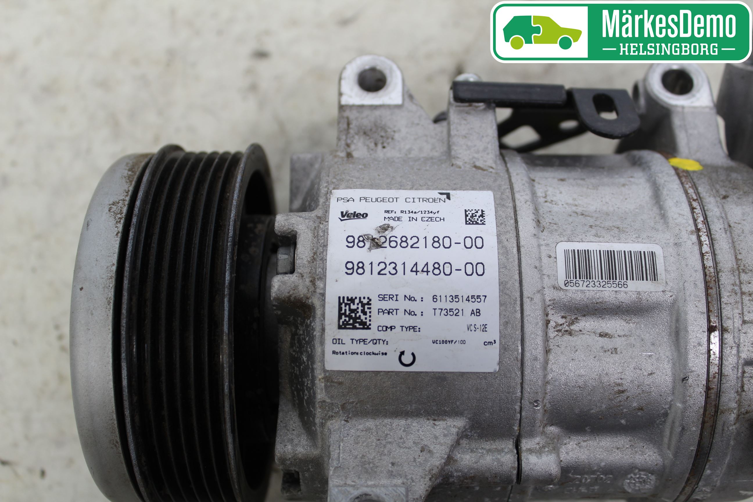 Peugeot 3008 17-24 Ac Kompressor