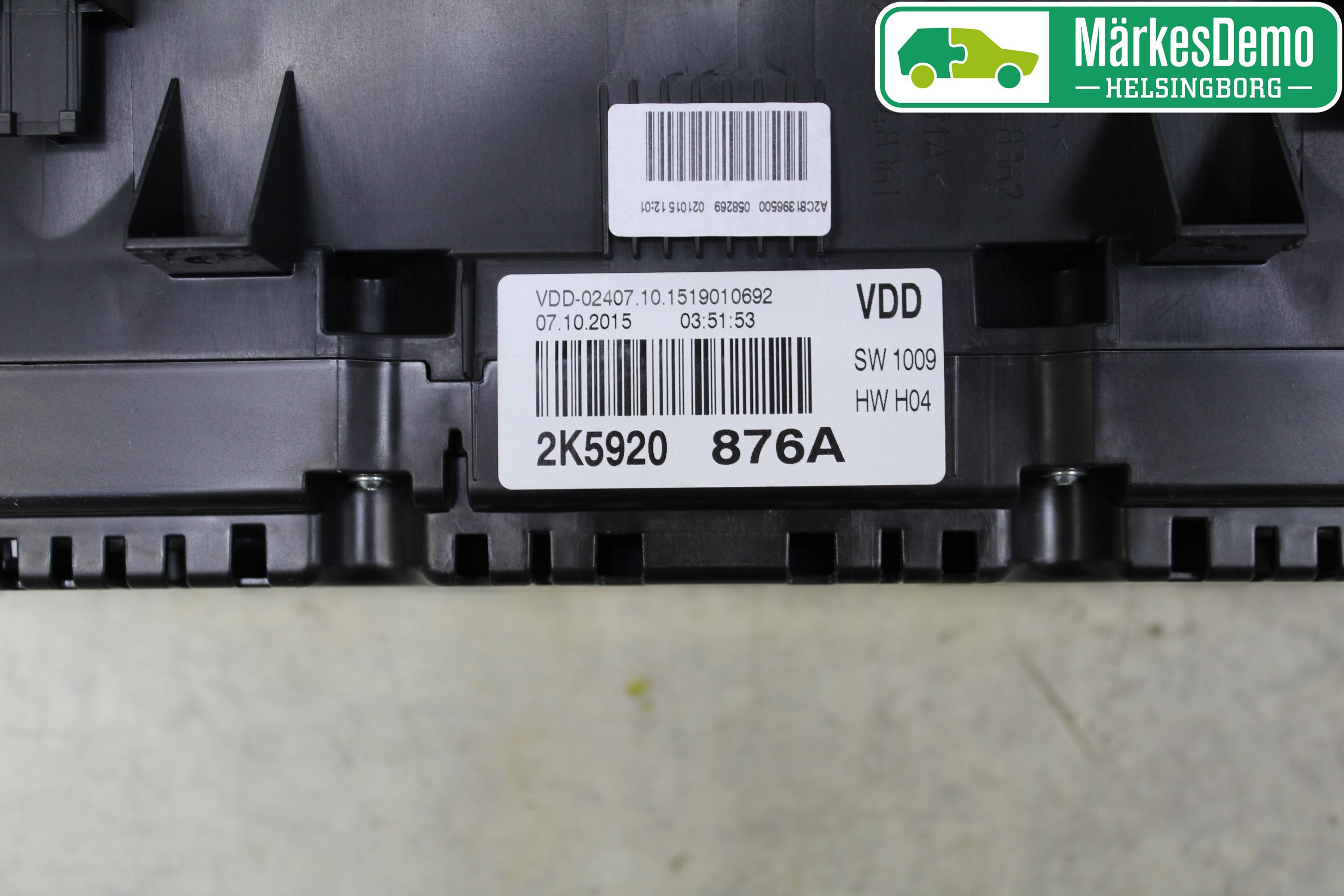 Volkswagen VW CADDY 16-20 Instrument Komb