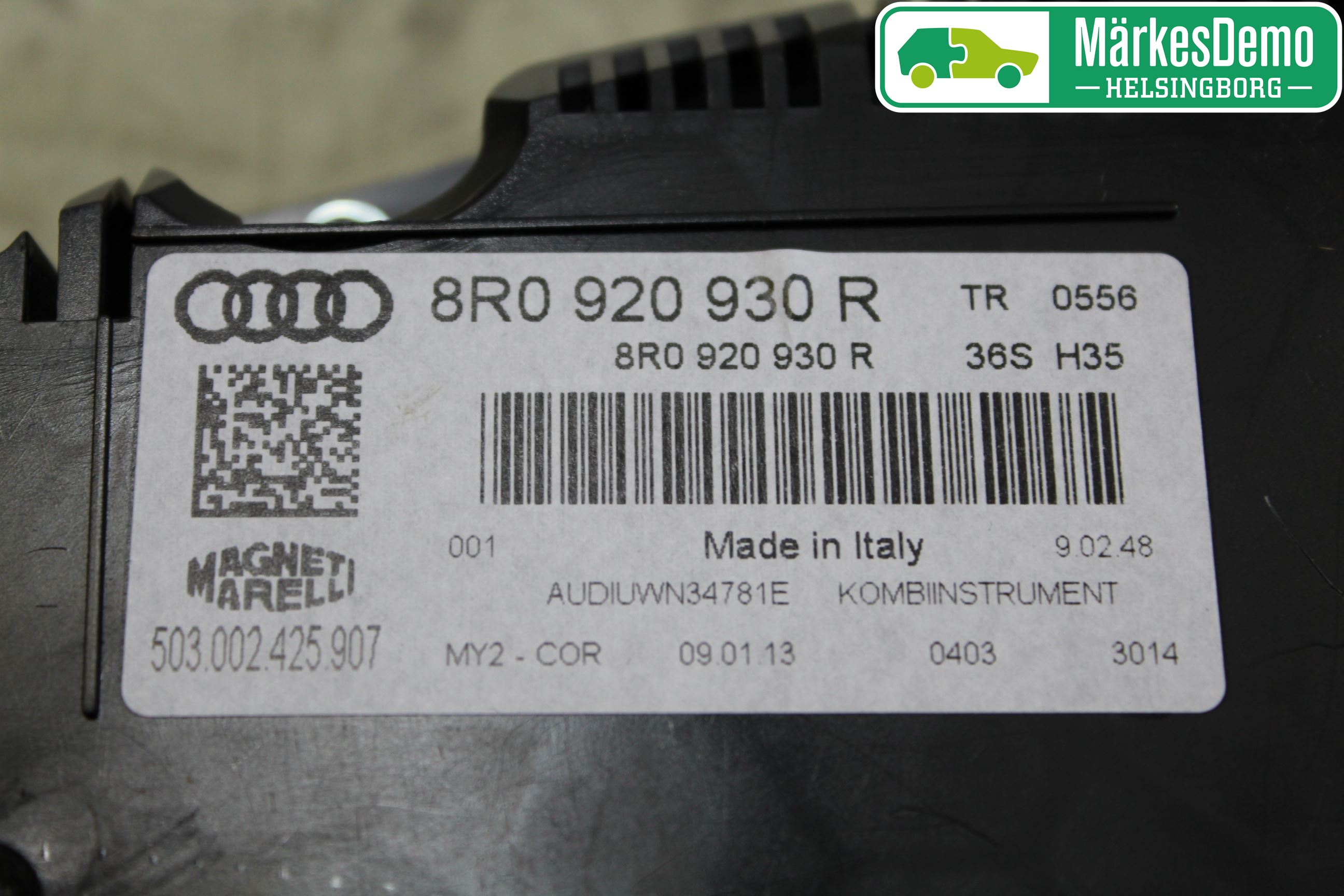 Audi Q5 09-16 Instrument Komb