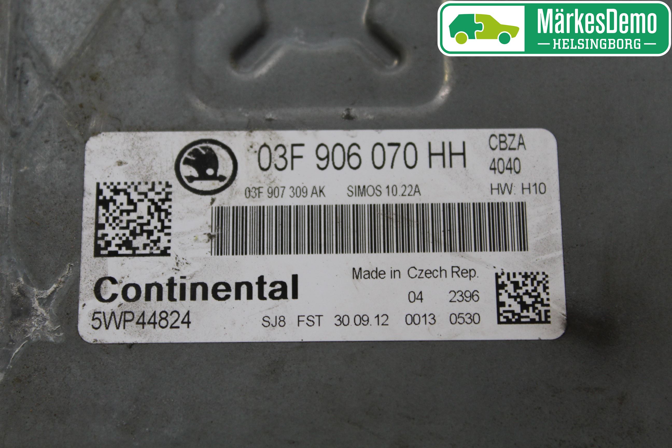 Skoda FABIA 07-14 Styrenhet Insprut Bensin